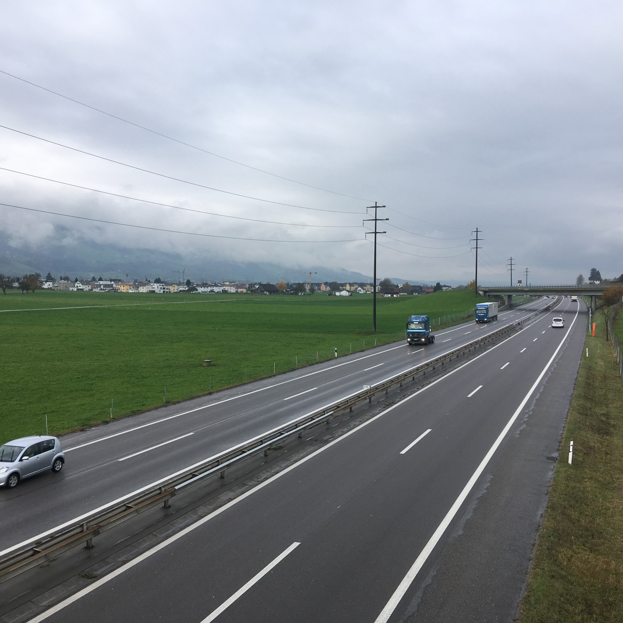 In diesem Bereich soll der neue Autobahn-Anschluss Wangen-Ost gebaut werden. 