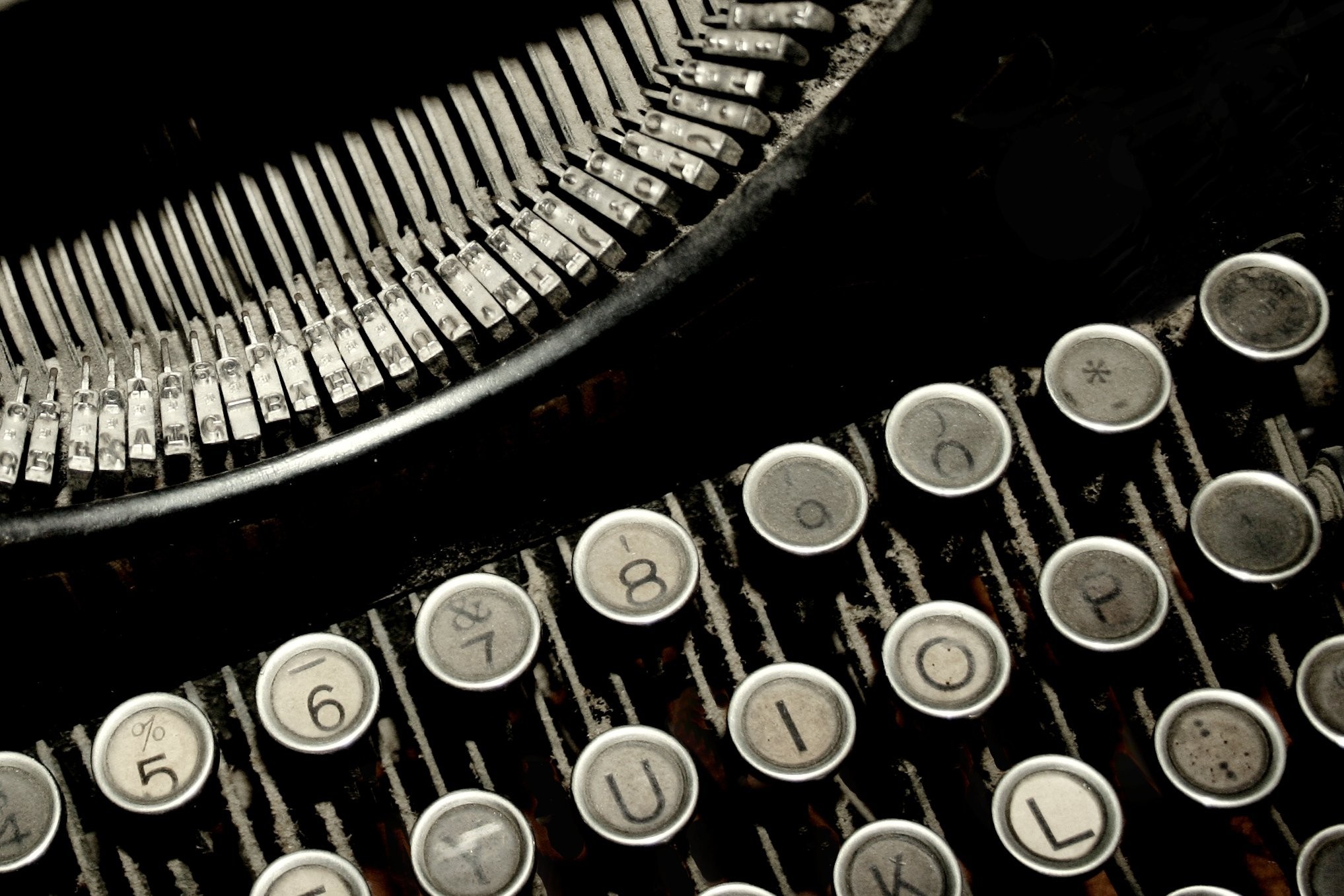 Schreibmaschine Kolumne Symbolbild