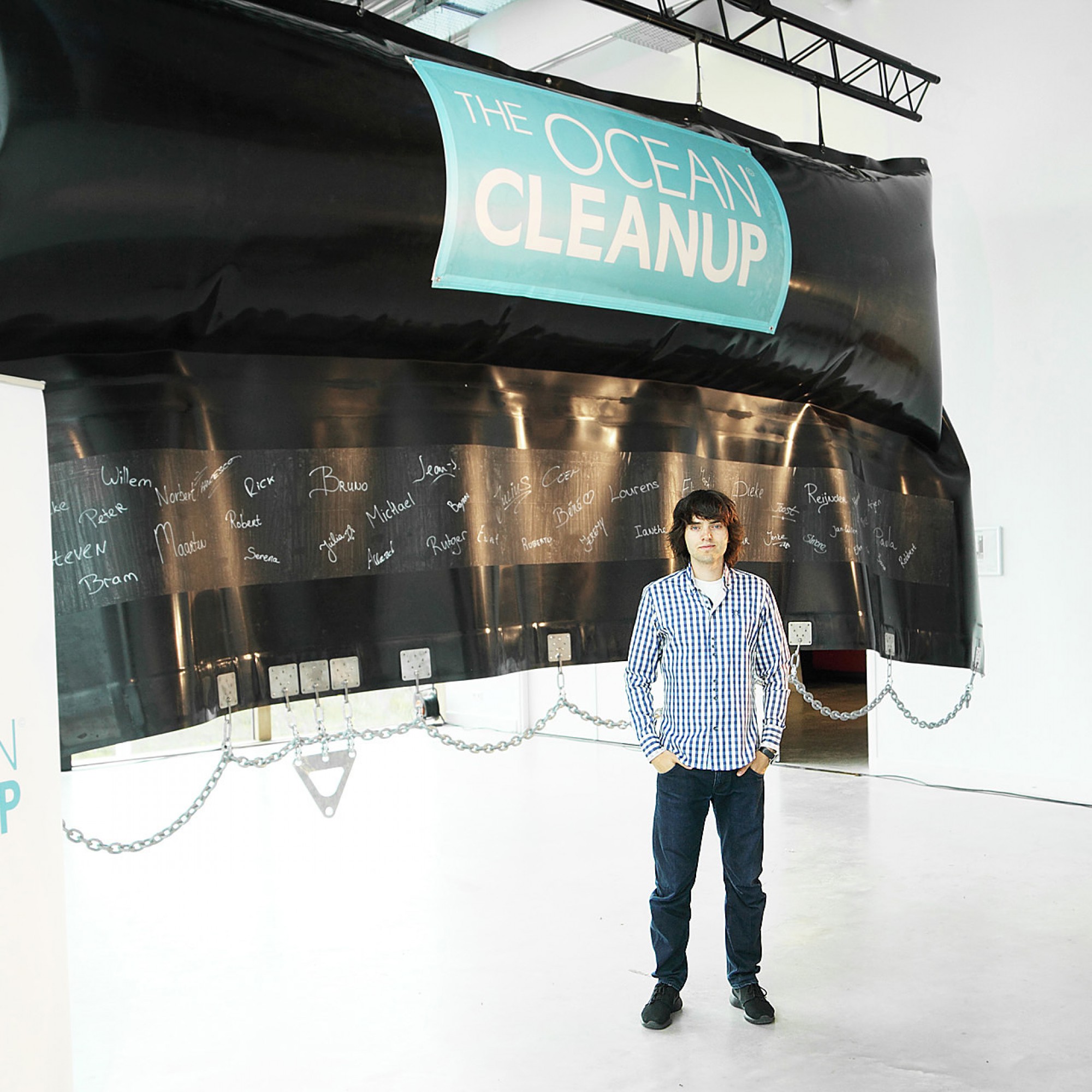 Der 23-jährige Niederländer Boyen Slat hat das Projekt „The Ocean Clean-up“ initiiert. 