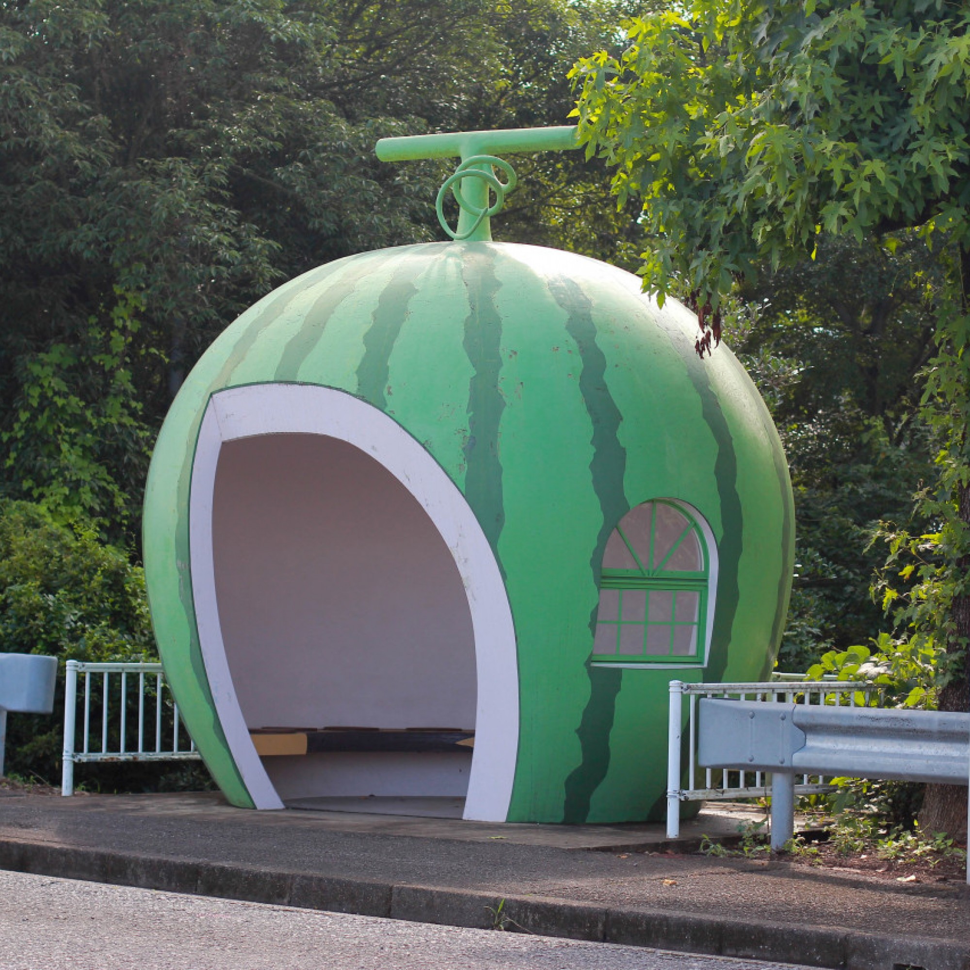 Natürlich darf die in Japan beliebte Wassermelone nicht fehlen.