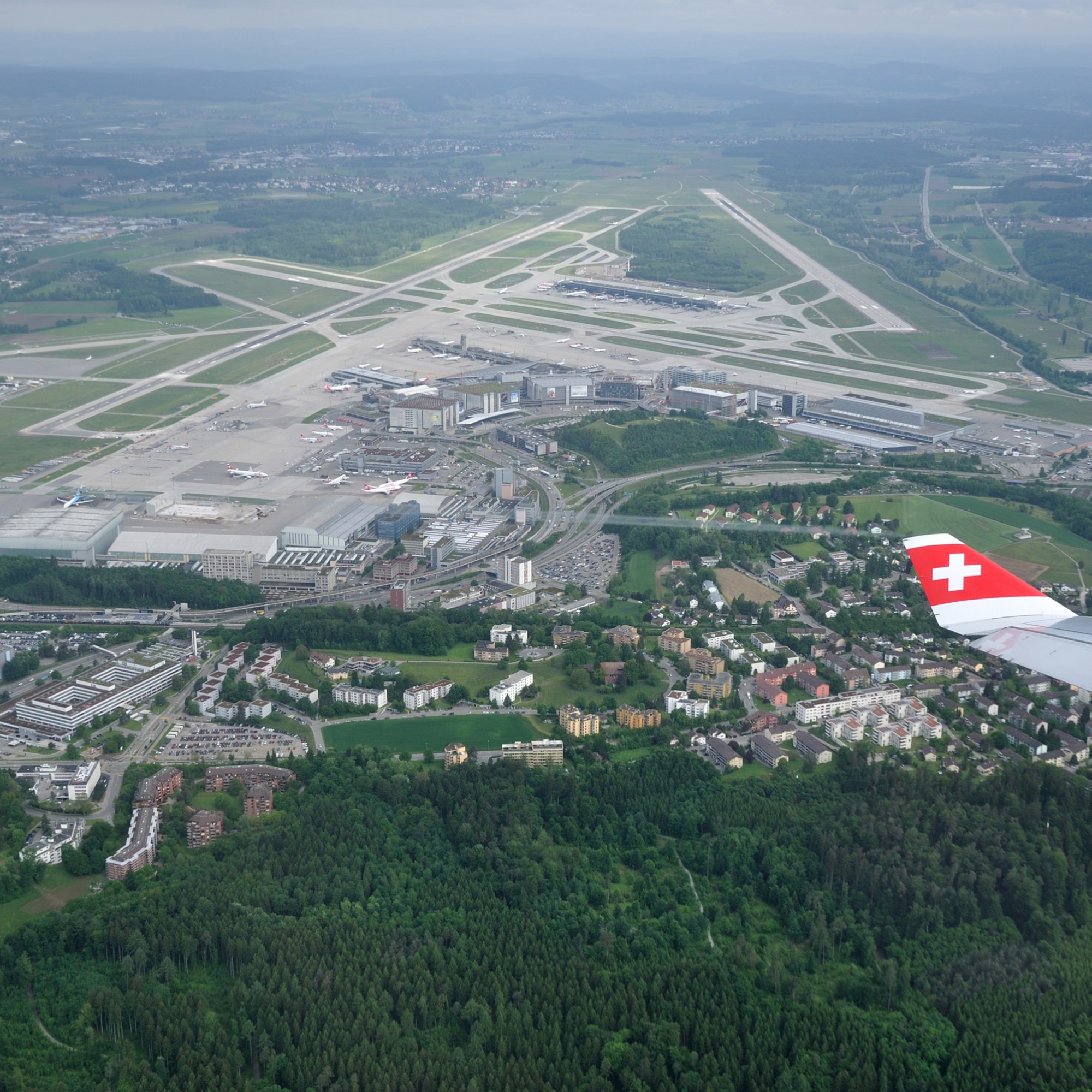 Flughafen Zürich.