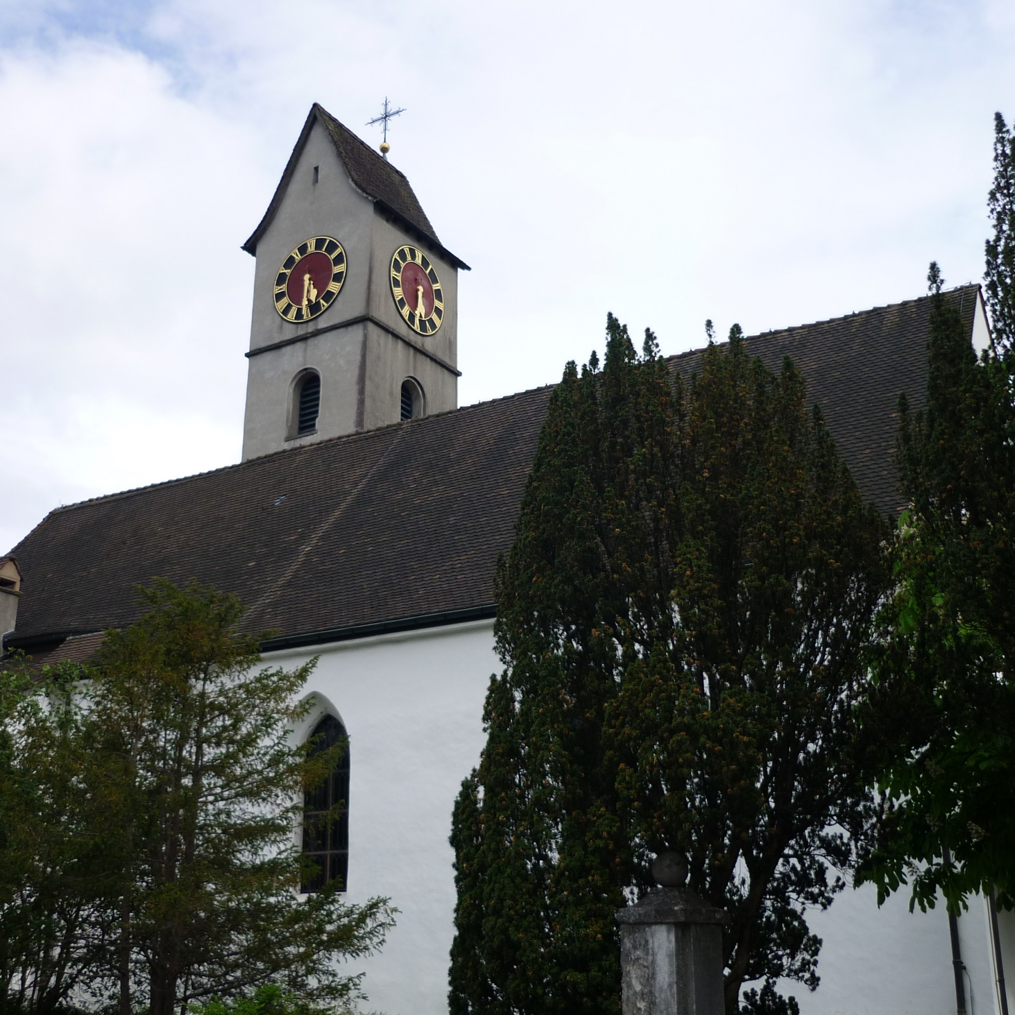 Der Turm stammt aus dem Jahr 1457, die Kirche aus dem Jahr 1514.