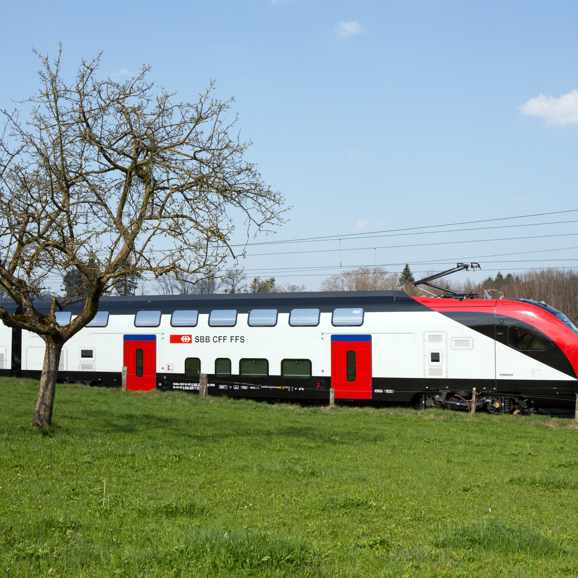 Zwischen St. Gallen und Zürich wurden einige Testfahrten durchgeführt.