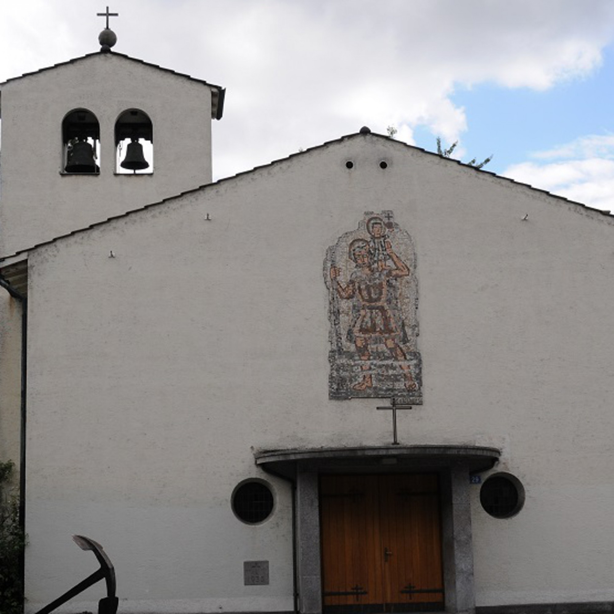 Die 1935 gebaute St. Christophorus-Kirche ist dem Abbruch geweiht.