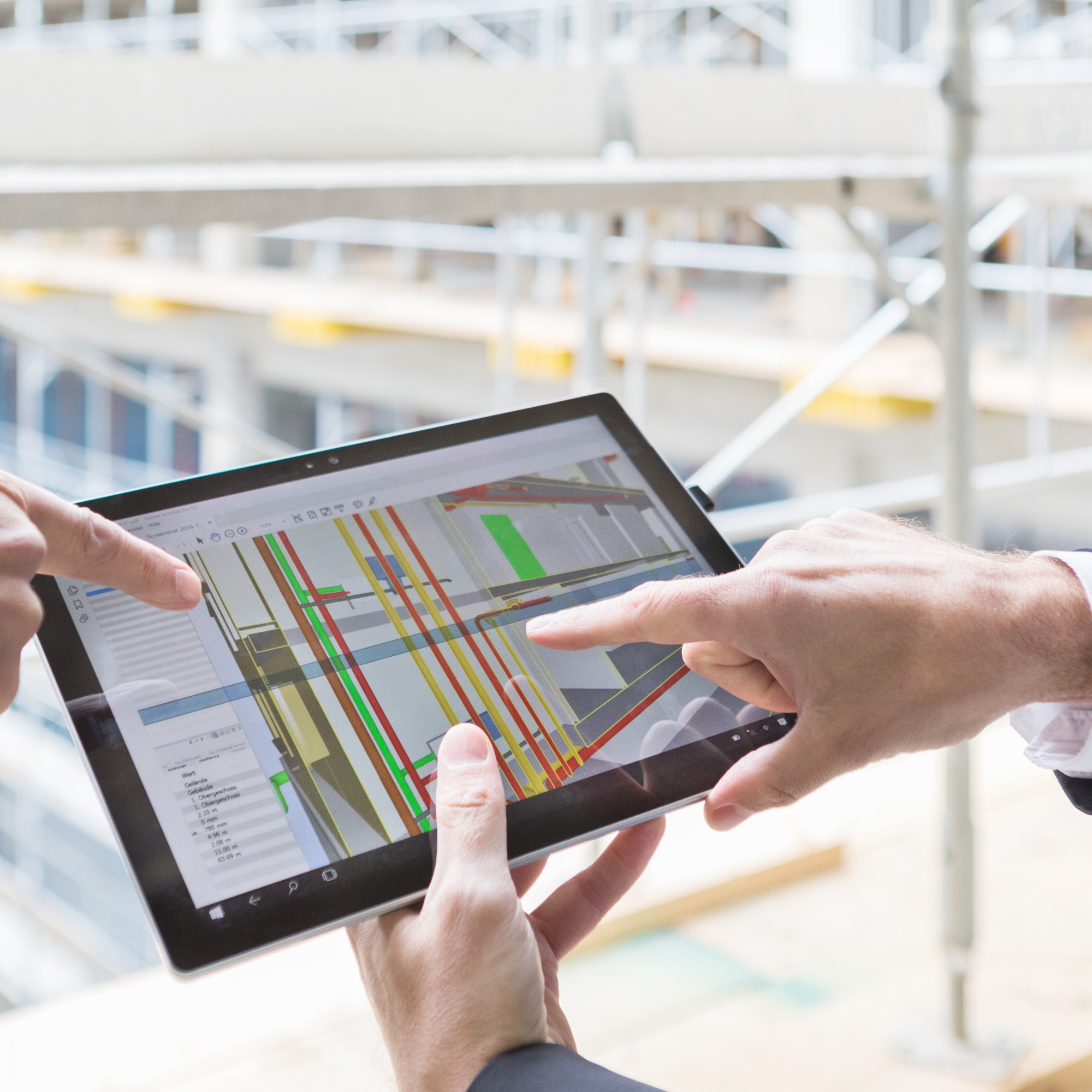 Die Fachhochschule Nordwestschweiz hat diesen Monat das Institut Digitales Bauen gegründet, Symbolbild.