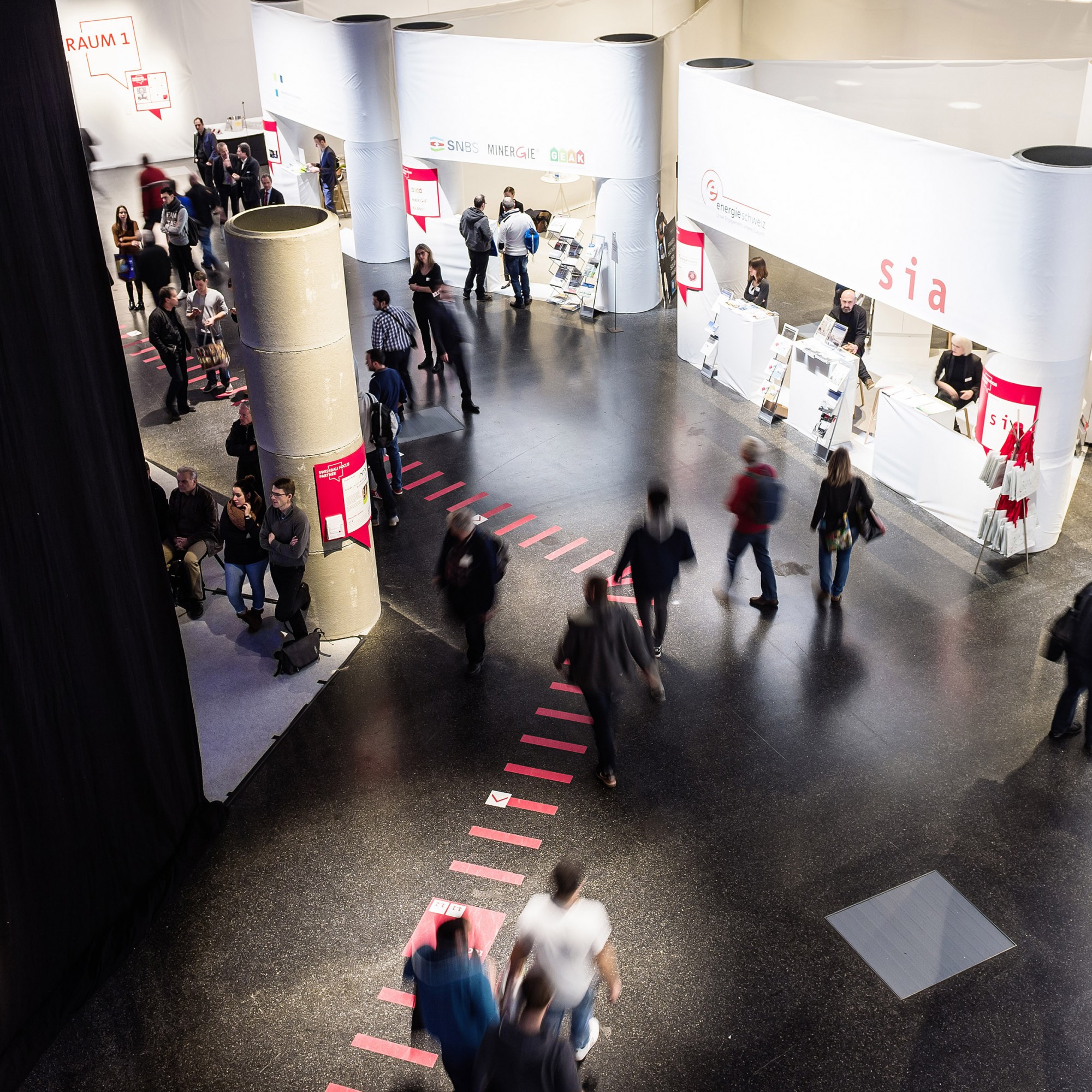 Erste Impressionen des Swissbau Focus.