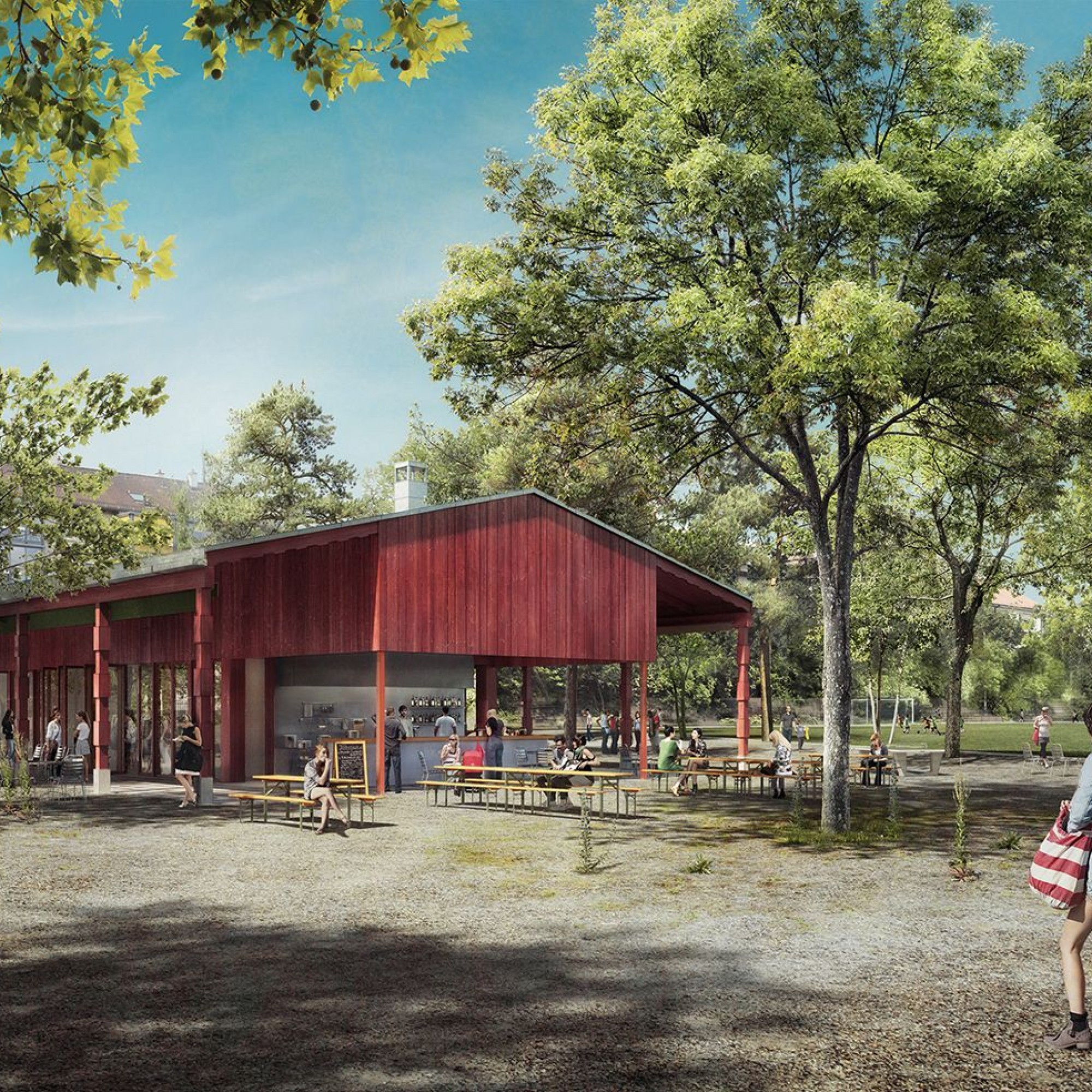 Bis 2021 erhält der Landhof einen neuen Pavillon