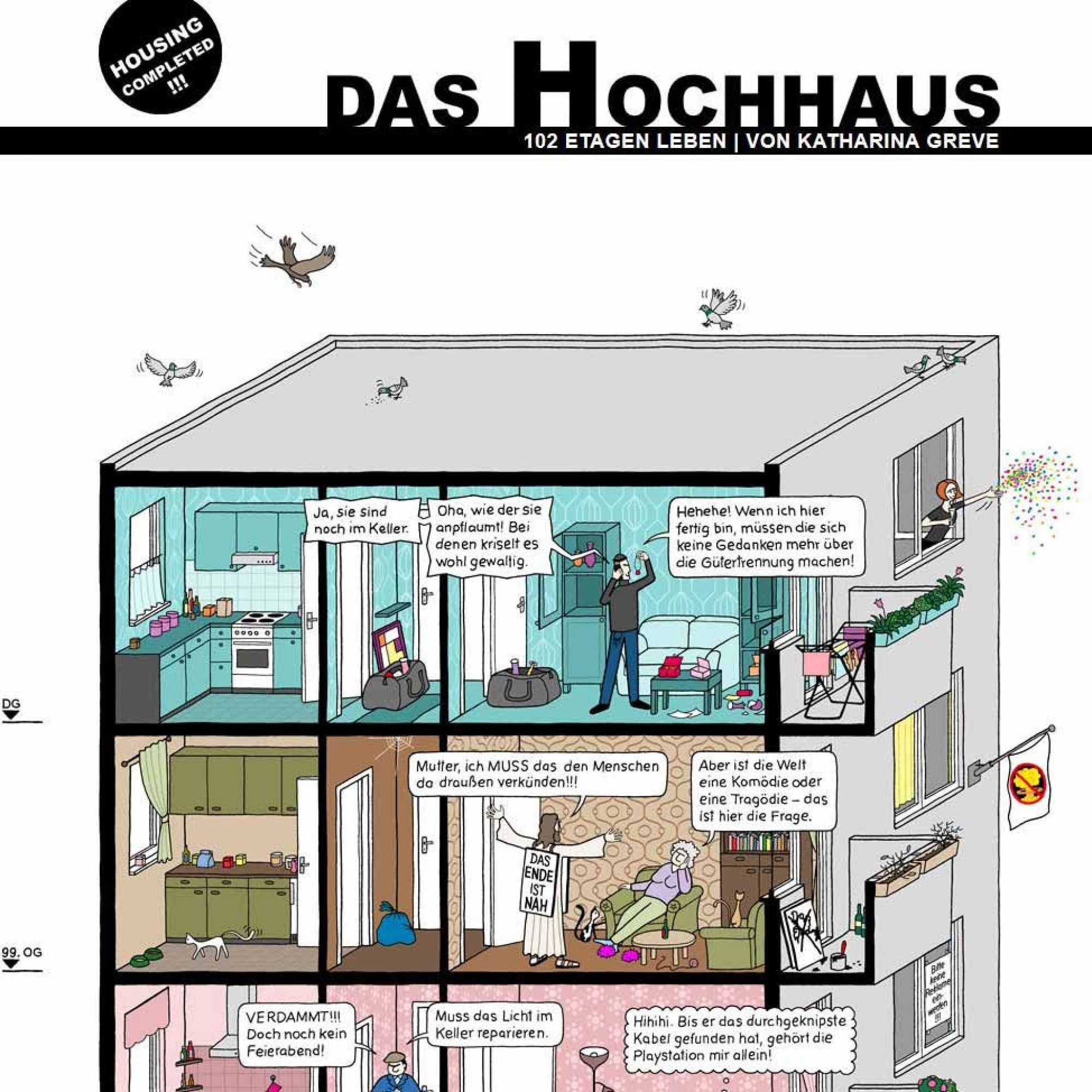 das-hochhaus.de, Screenshot.