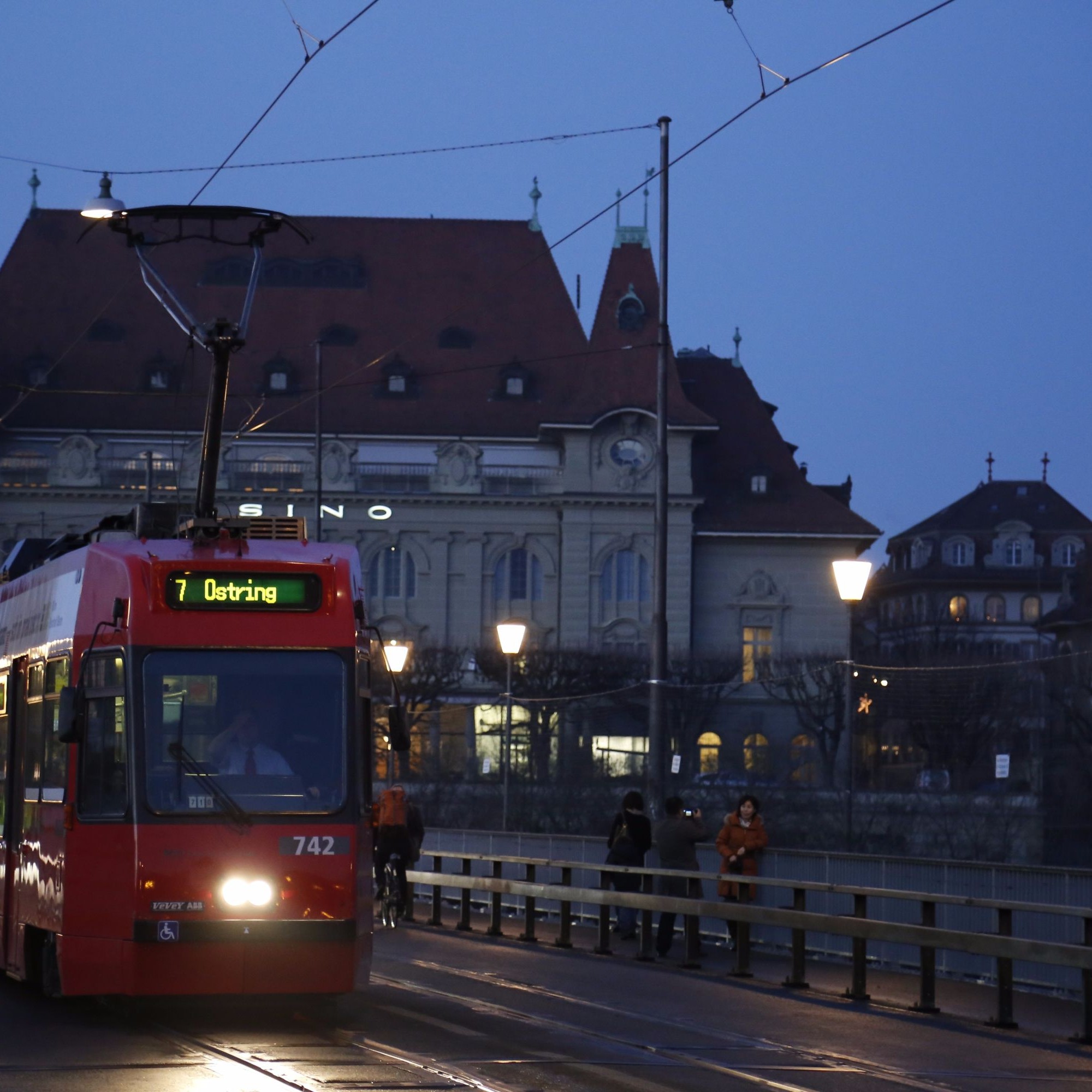 Tram in Bern, Symbolbild.