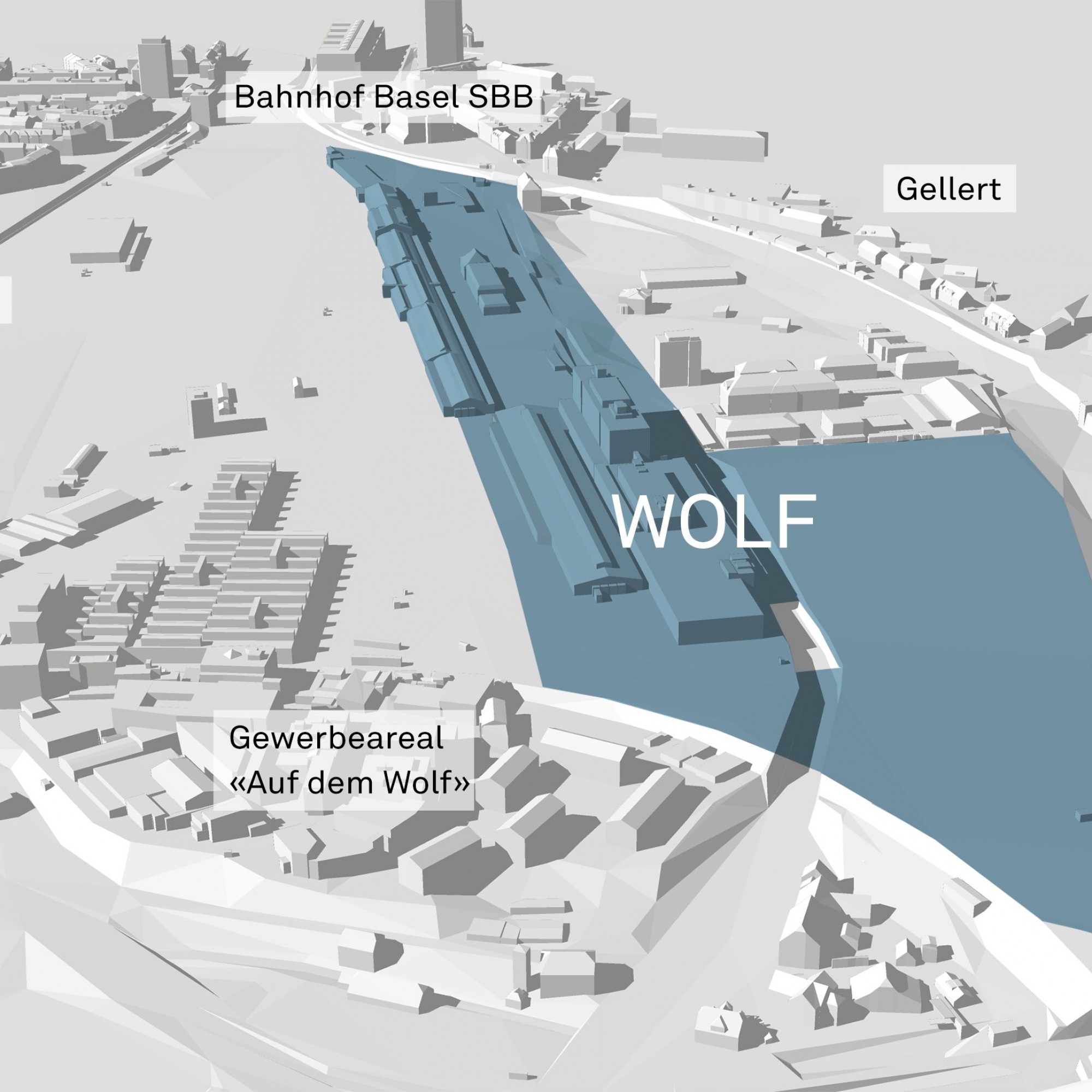 Wolf-Areal in Basel.