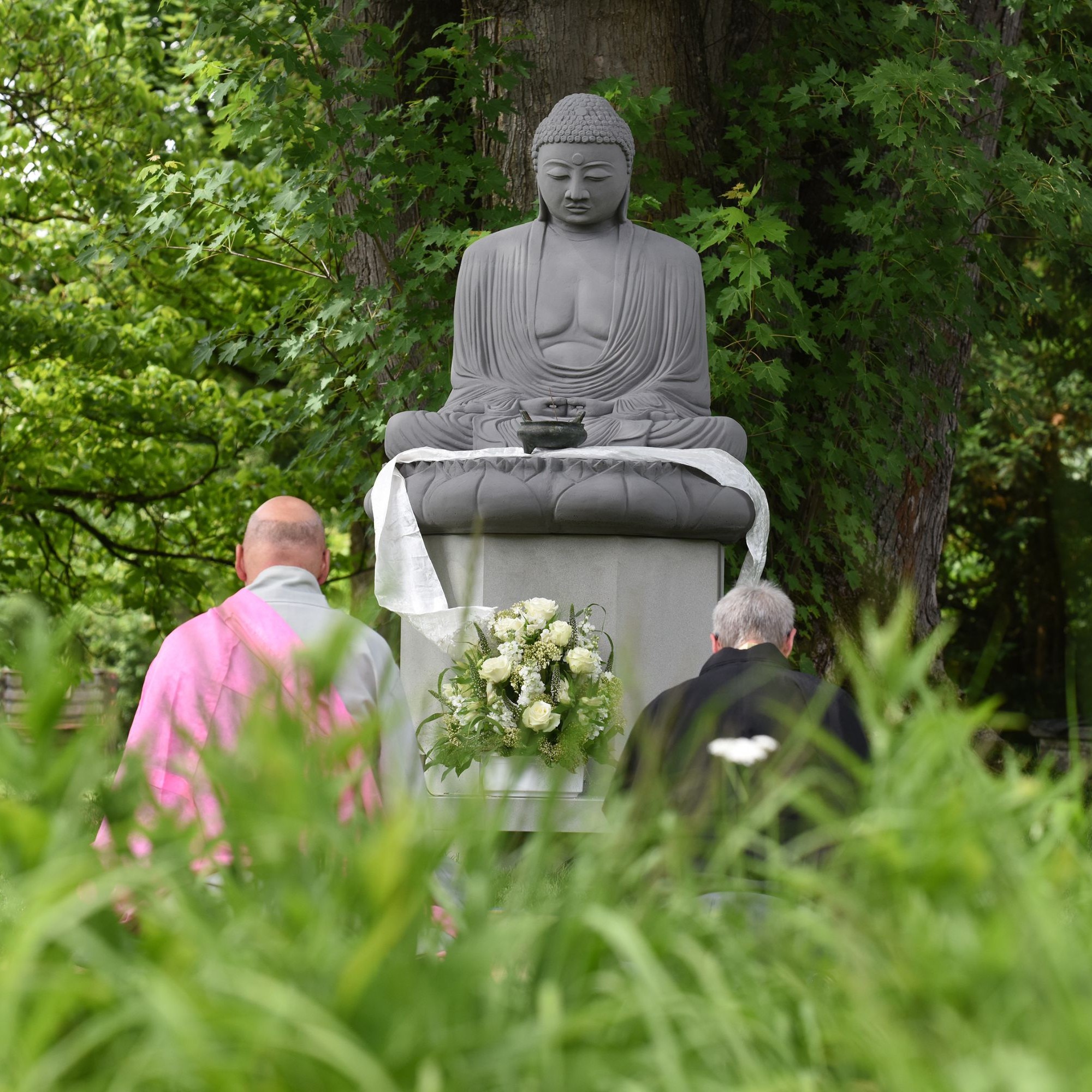 Auf dem Bremgartenfriedhof in der Stadt Bern gibt es neu ein Grabfeld für Buddhisten.