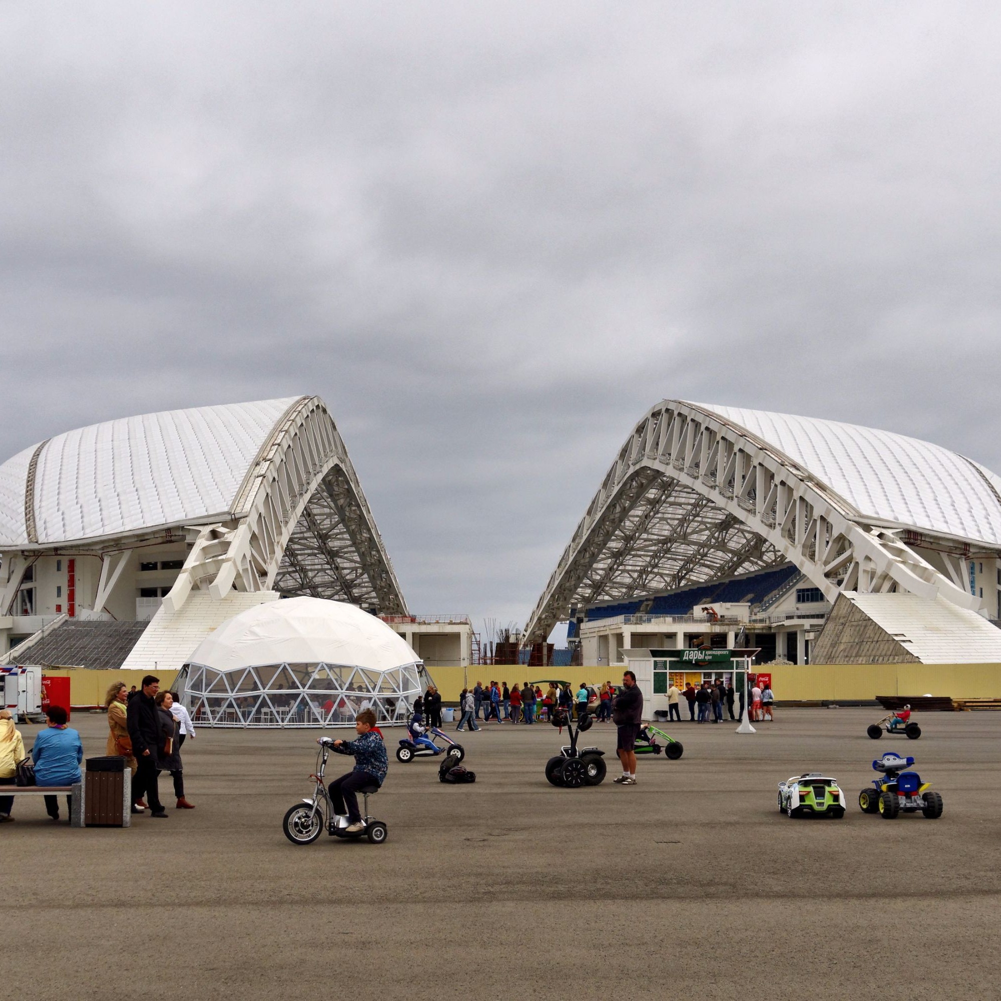 Das Stadion wurde 2015 renoviert.