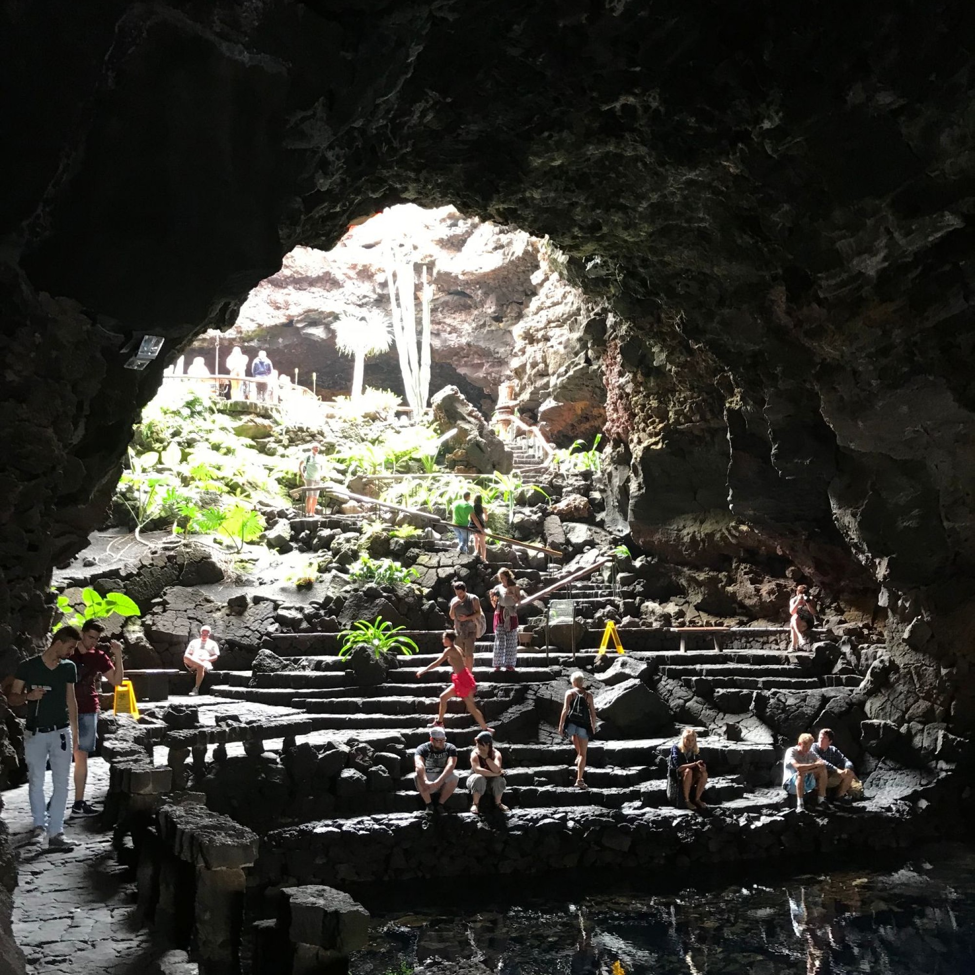 Eingang zur Jameos del Agua