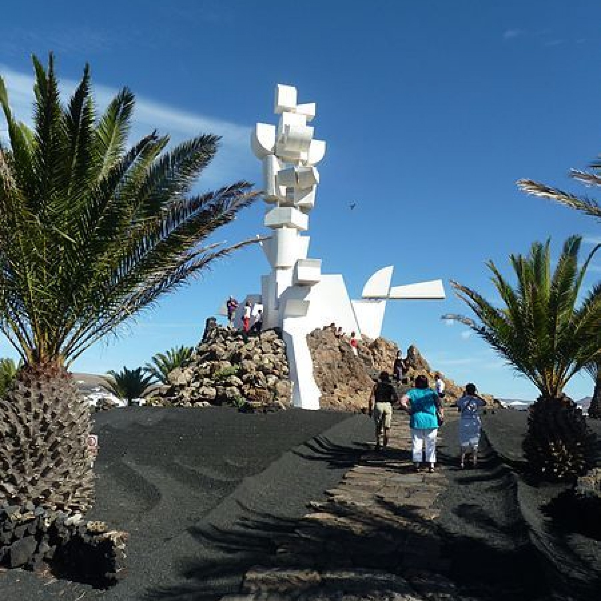 Das “Monomento al Campesino” von César Manrique bei San Bartolome