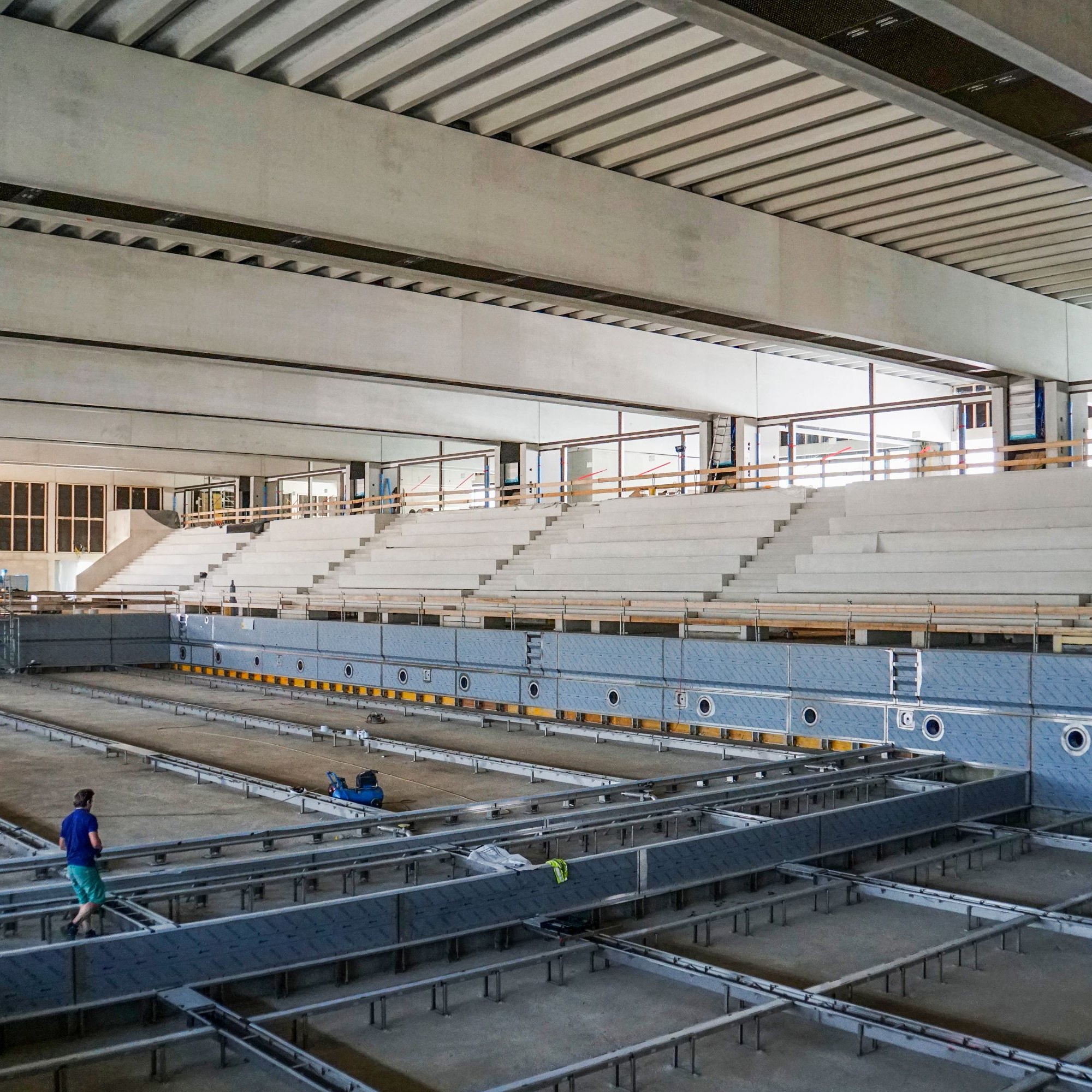 Bau olympisches 50-Meter-Becken Campus Sursee