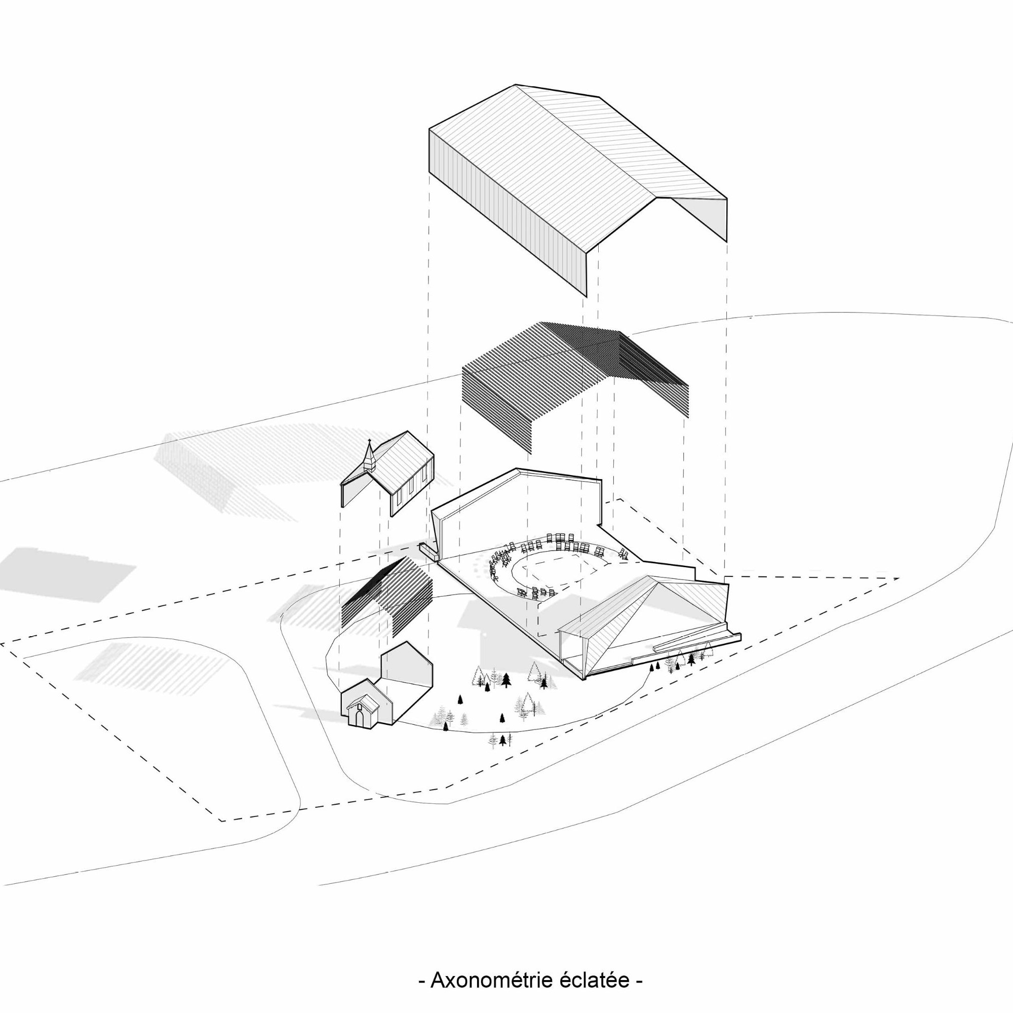 Kulturzentrum, Visualisierung.