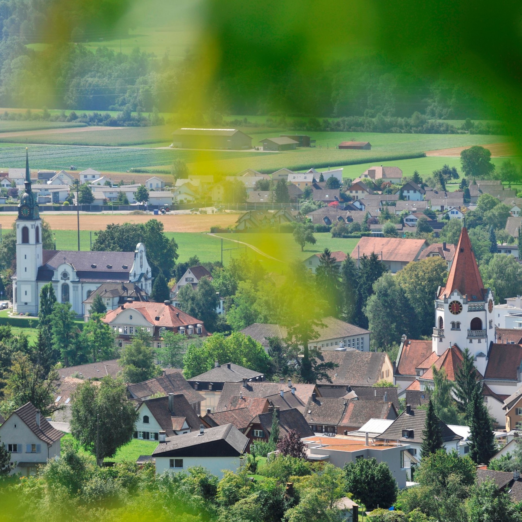Die Stadt Weinfelden im Kanton Thurgau zählt heute 11 300 Einwohner