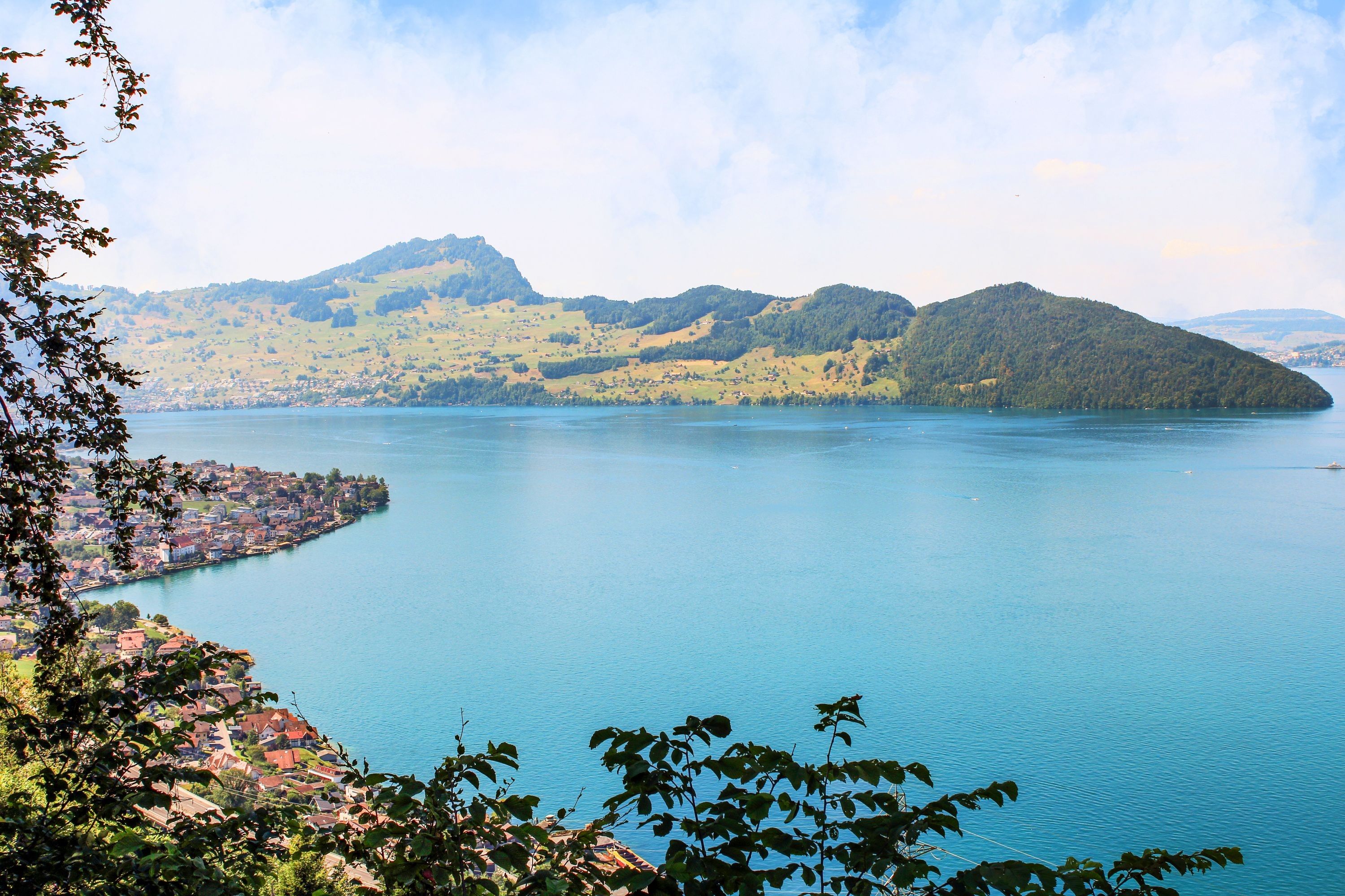 Blick auf den Vierwaldstättersee.