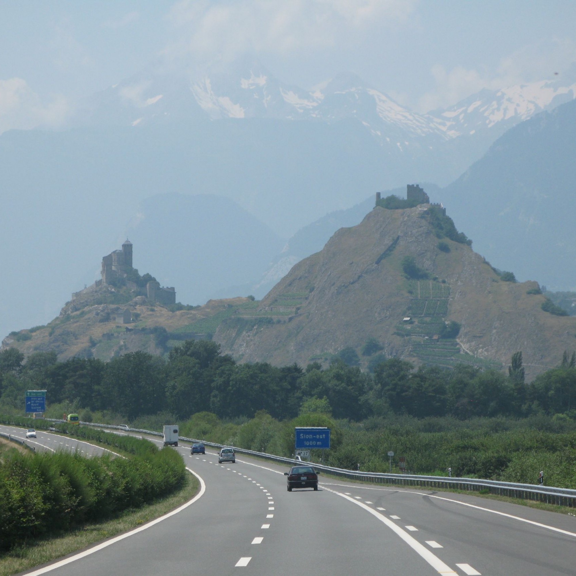 Autobahn A9, Symbolbild.