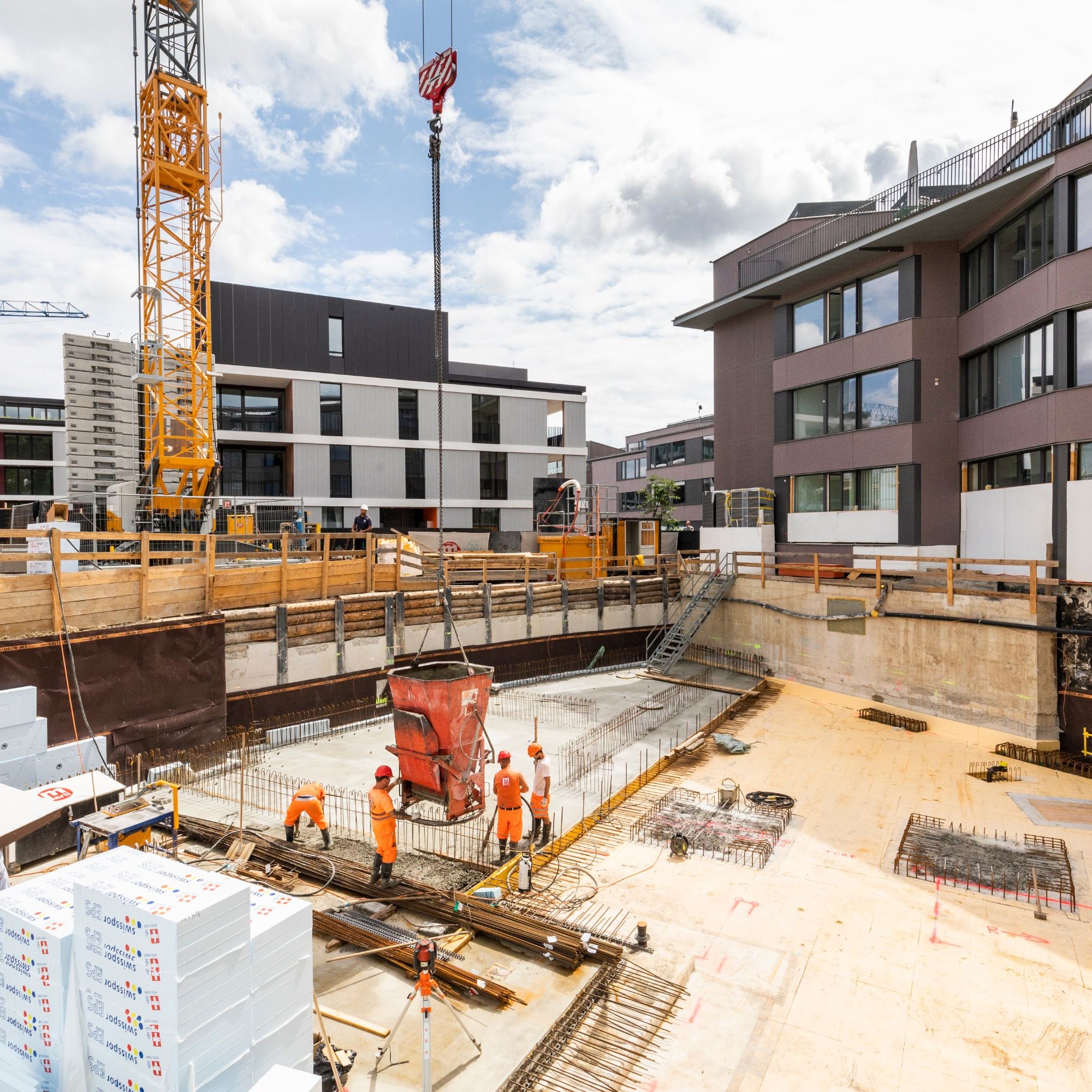 Baustelle Esslingen ZH