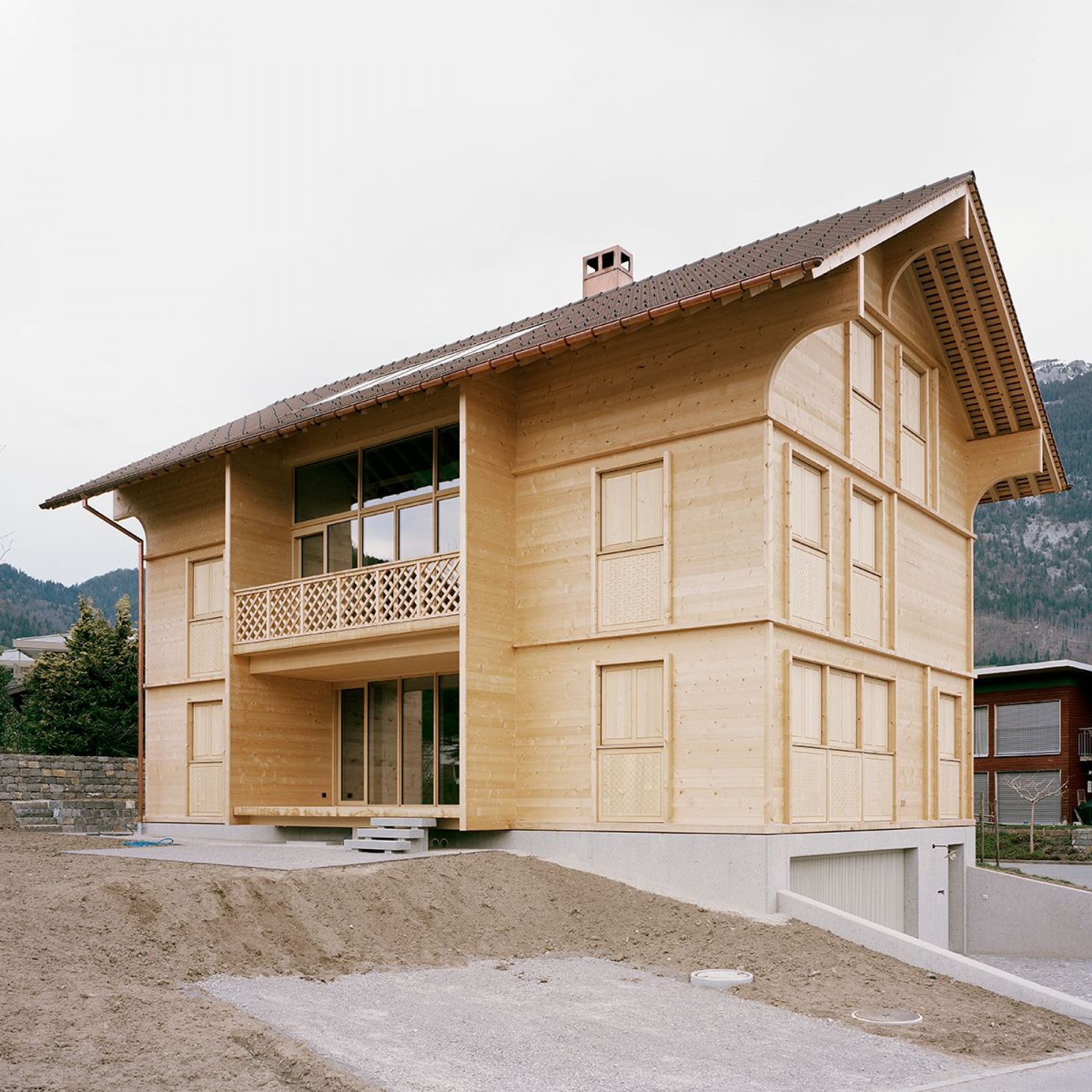 Sonderpreis Schweizer Holz für das Mondhaus, Alpnach.