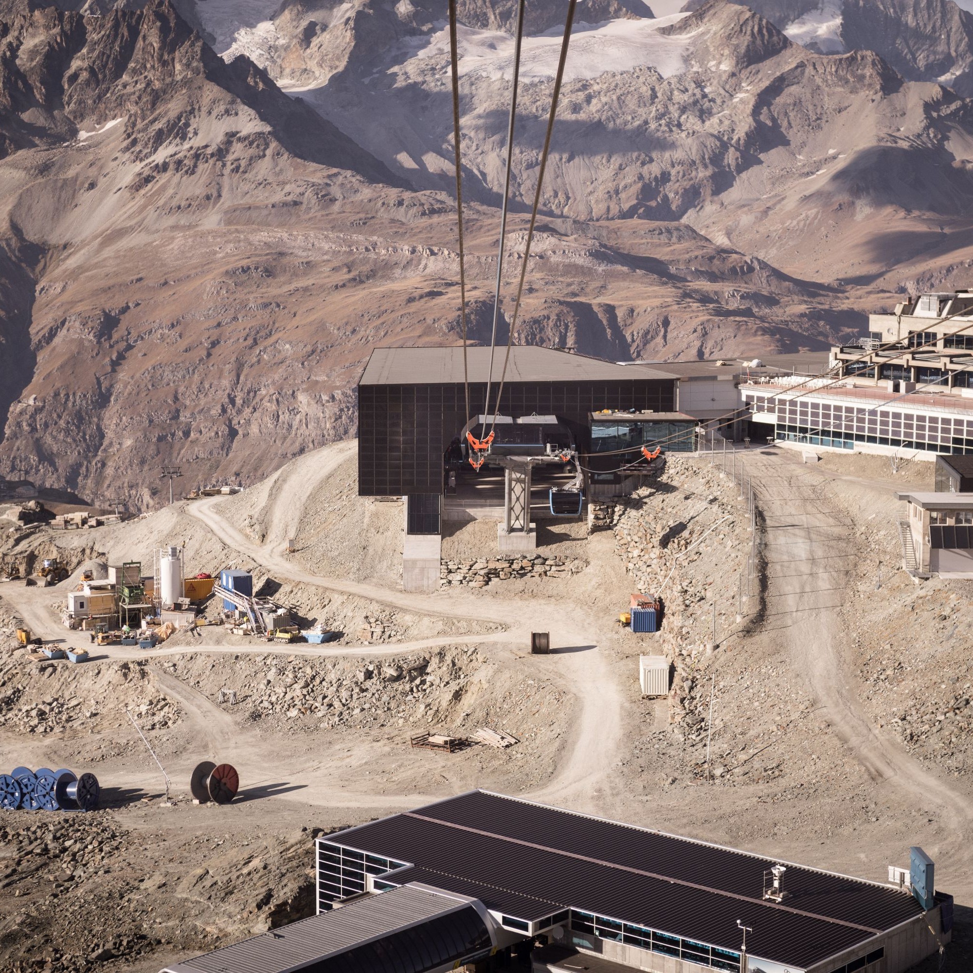 Talstation des «Matterhorn glacier ride».