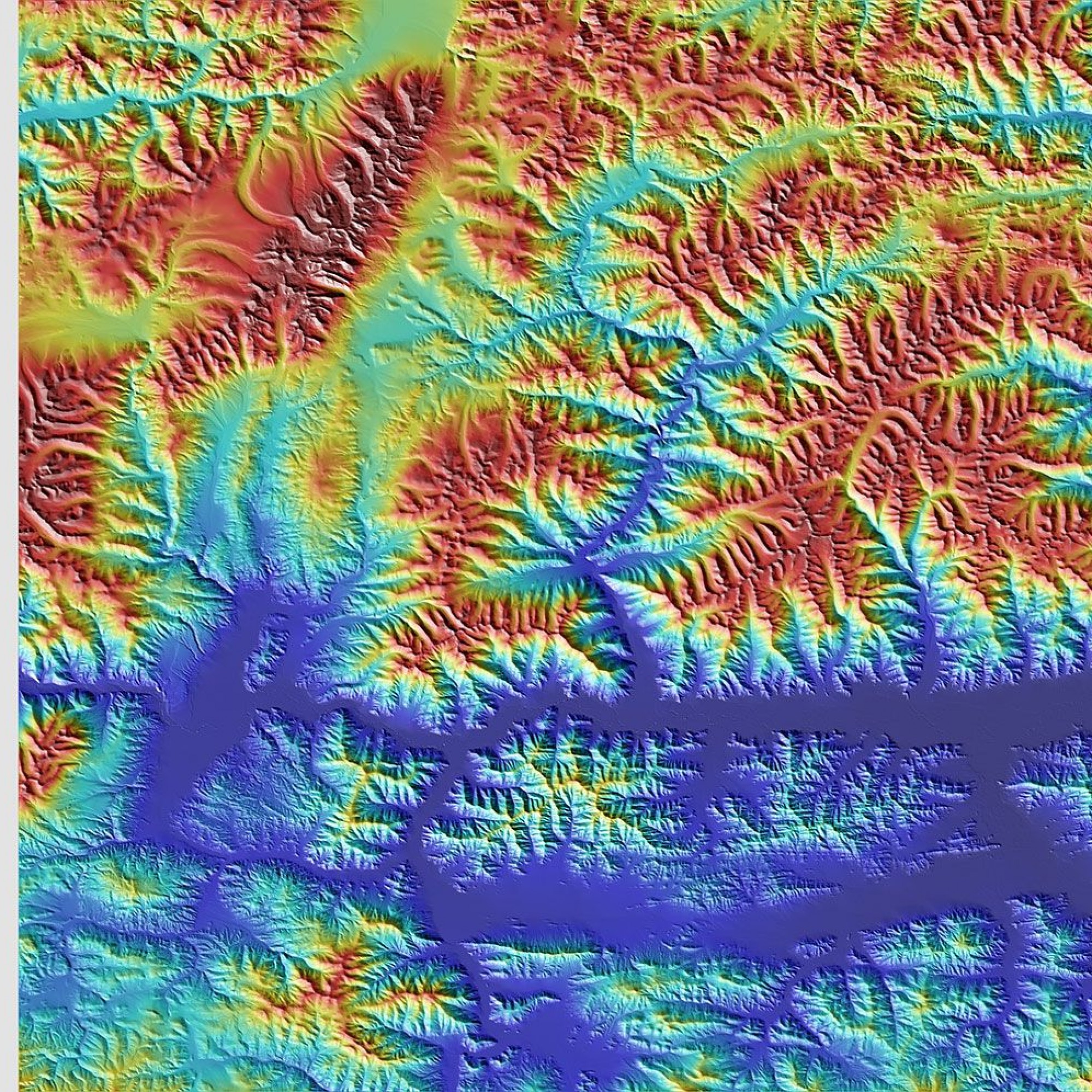 3D-Höhenmodell