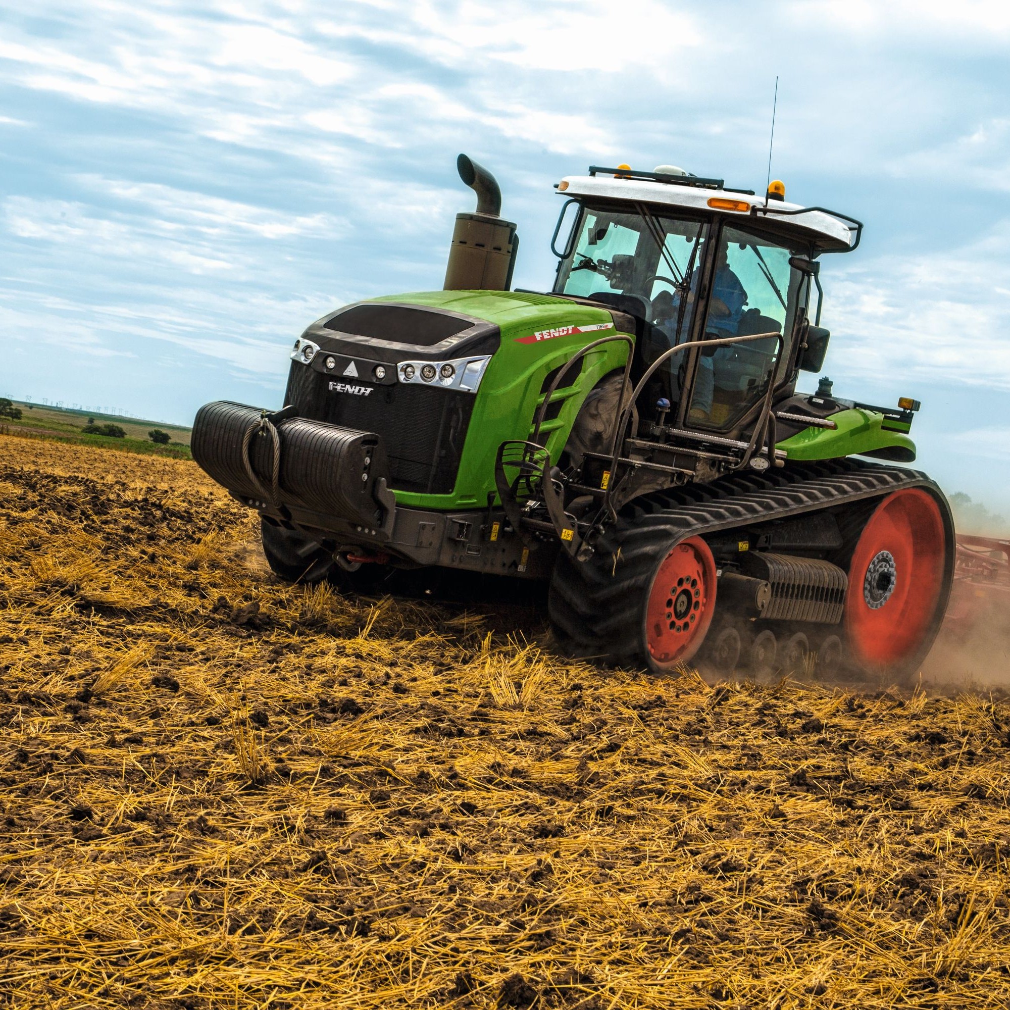 Platz 7: Der Fendt 1100 MT bringt 646 PS und wiegt 19 Tonnen. Damit ist er der leichteste Vertreter im Ranking.