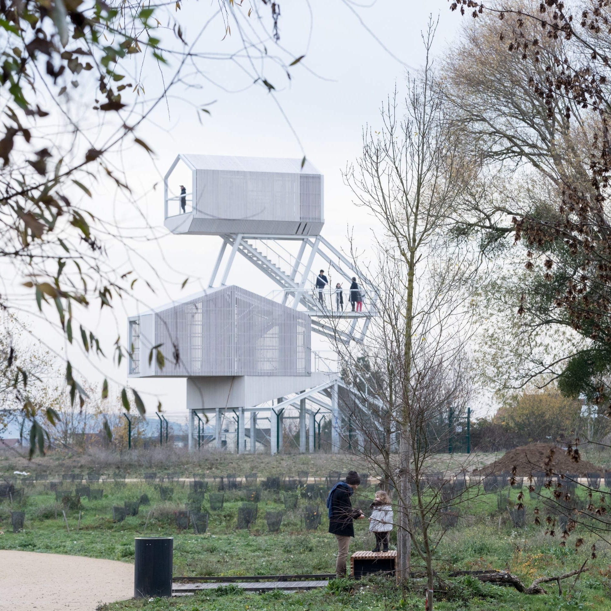 Aussichtsturm Poissy Galore, Carrières-sous-Poissy (F)