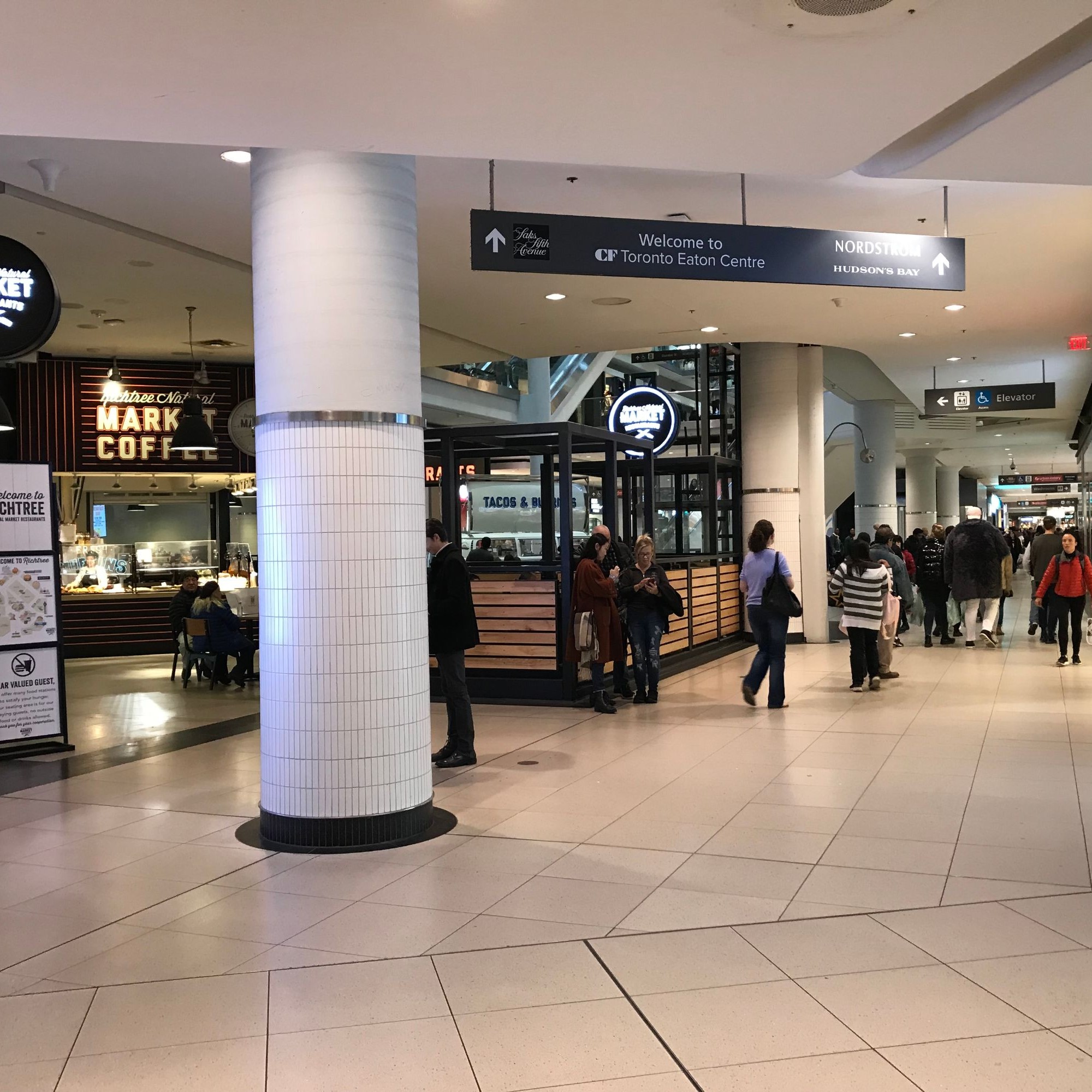 Restauration Eaton Center 