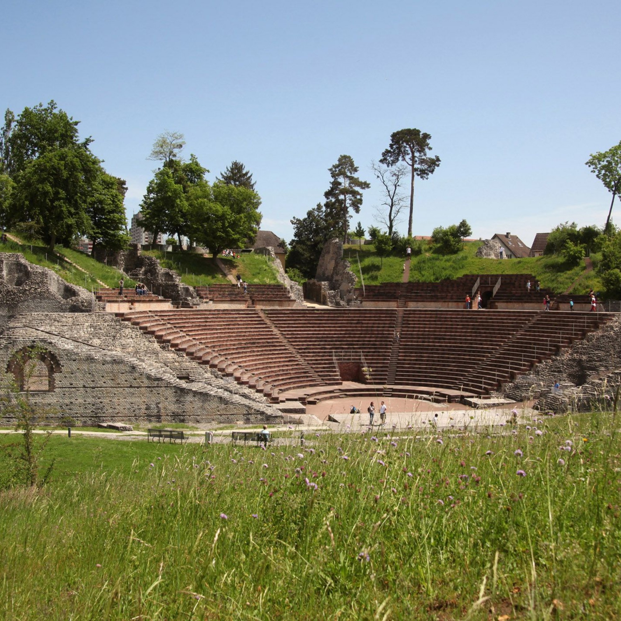 Das Theater von Augusta Raurica.