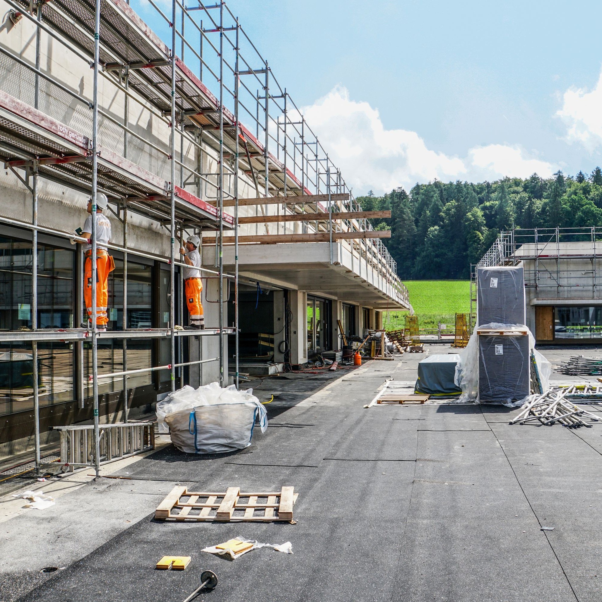 Neubau Sportarena am Campus Sursee.