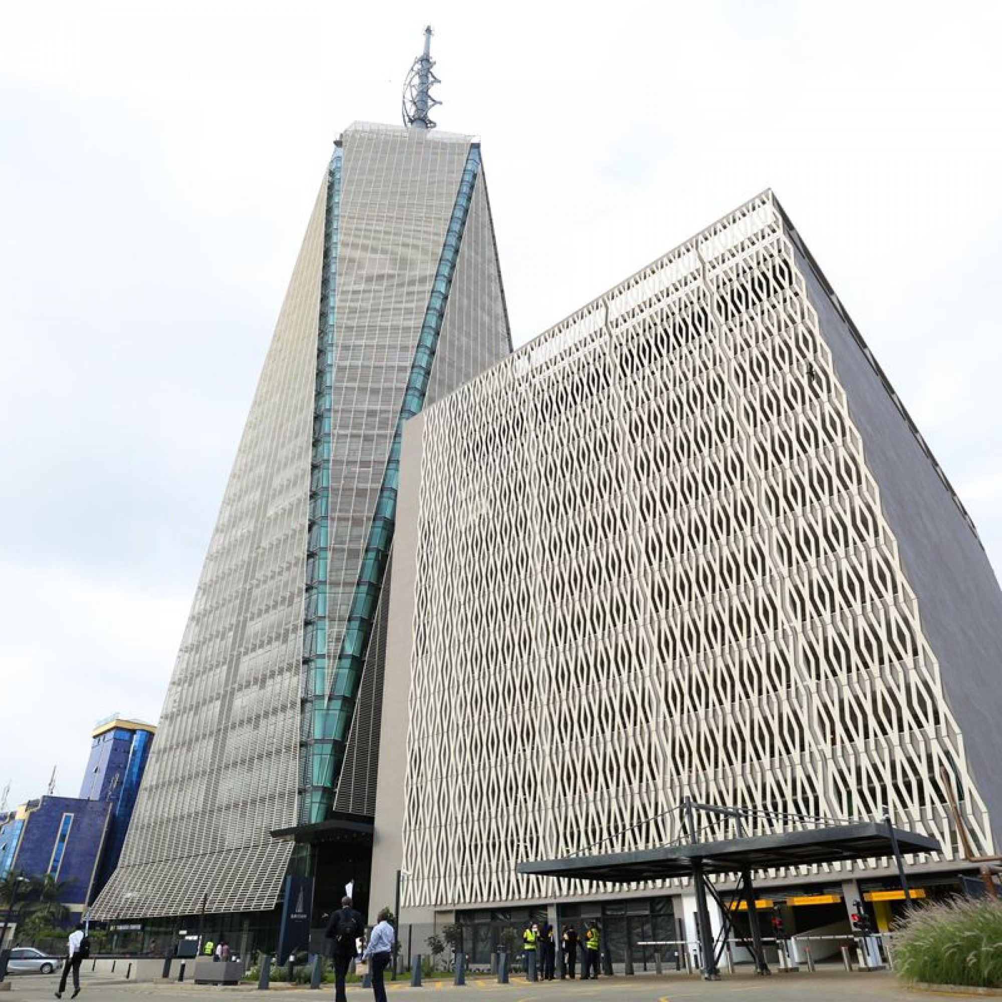 Platz 10: Britam Tower, Nairobi, Kenia, 200 Meter hoch, 31 Etagen, GAPP Architects Western Cape, Triad Architects.
