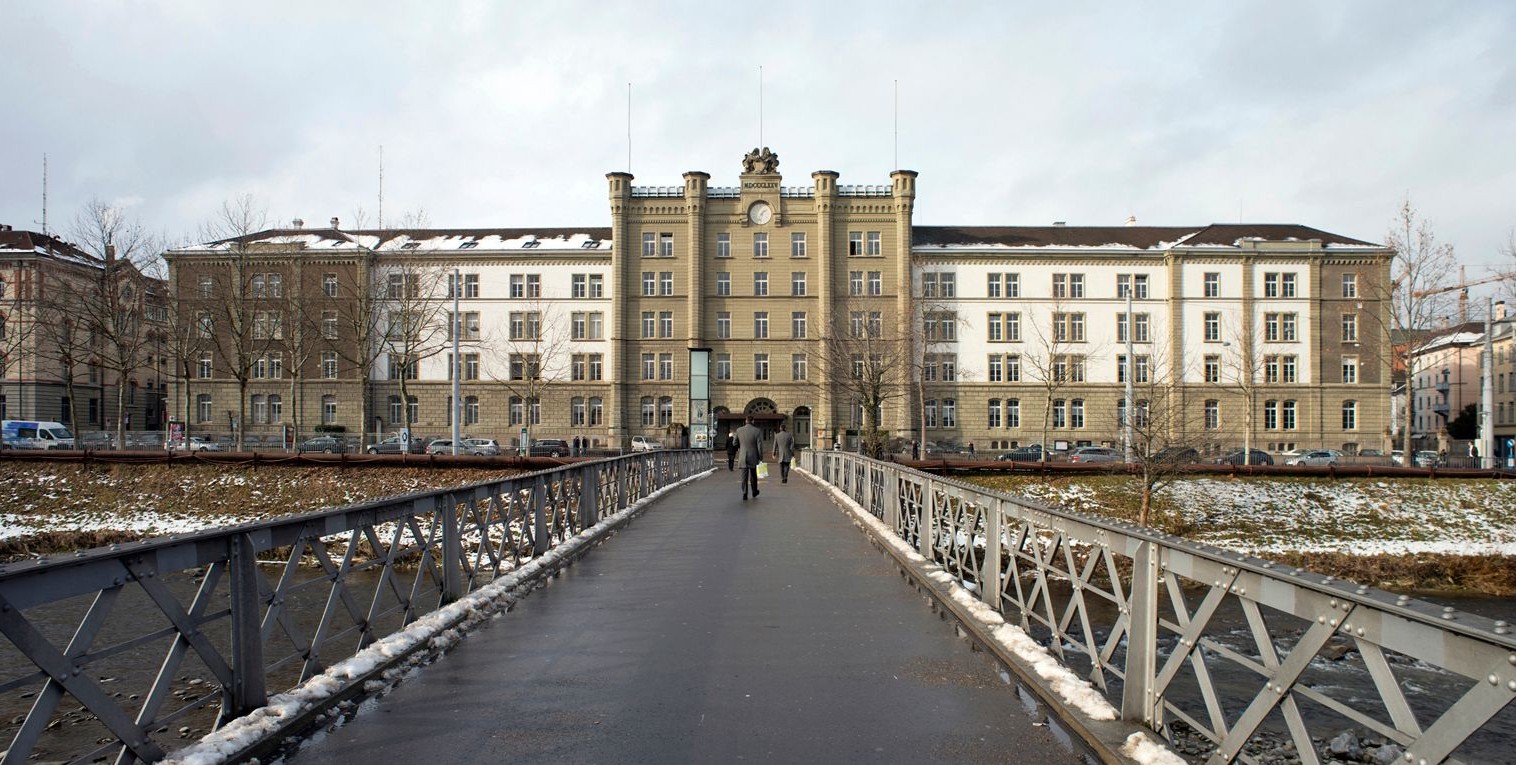 Kaserne in der Stadt Zürich.