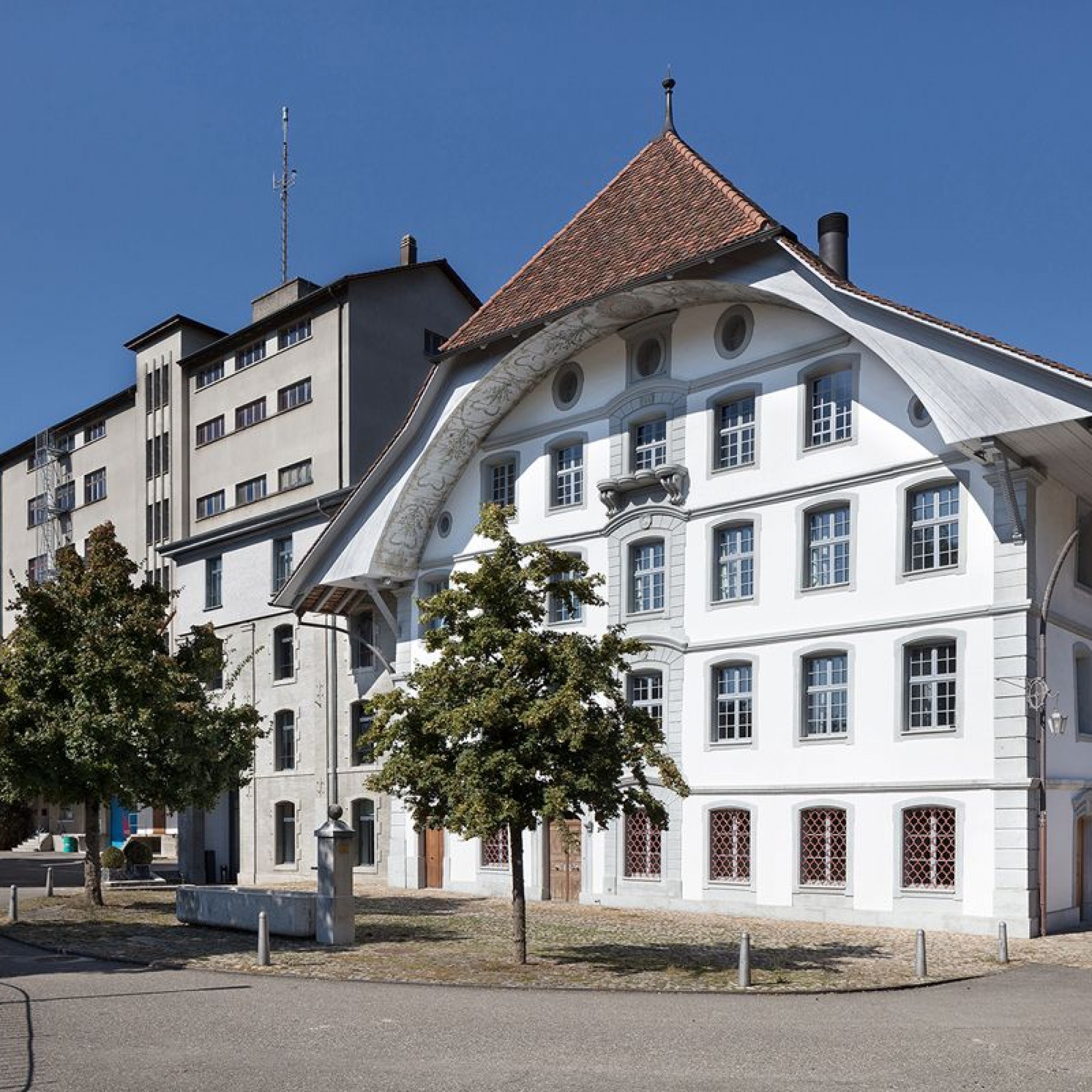 Das geschichtsträchtige Areal rund um die alte Mühle bietet Raum für künftige Entwicklungen in einem wertvollen baugeschichtlichen Umfeld. 