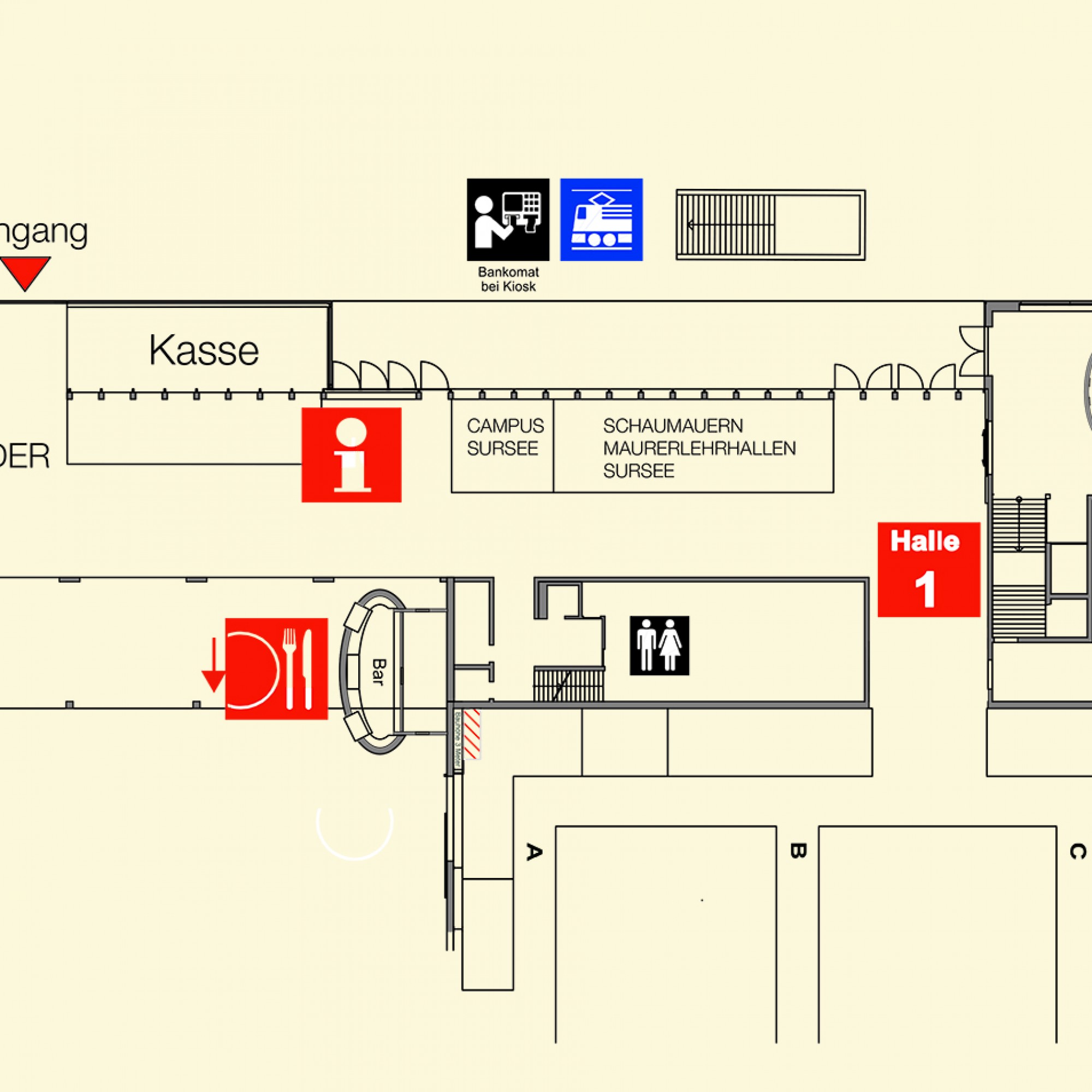 Standort: Halle 1, 2. OG