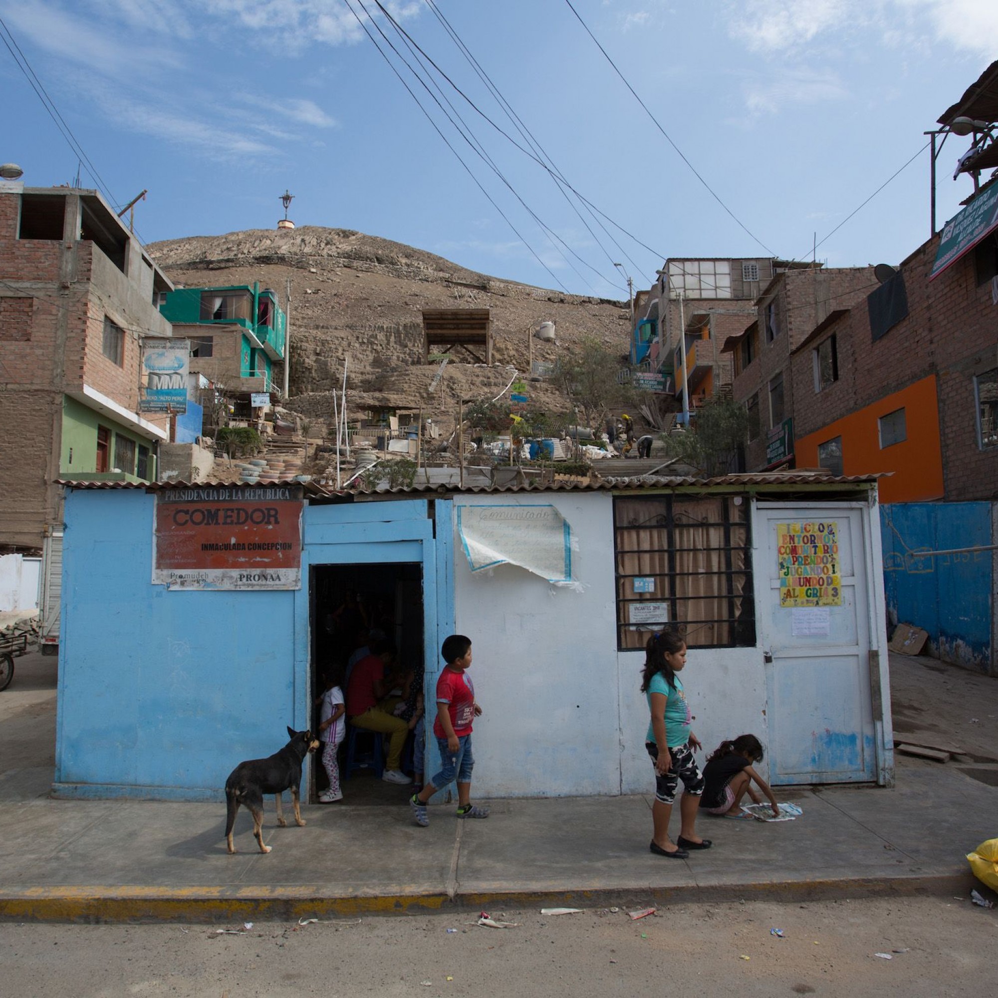 Das Grundstück in Alto Peru, auf dem das Centro Comunal entsteht