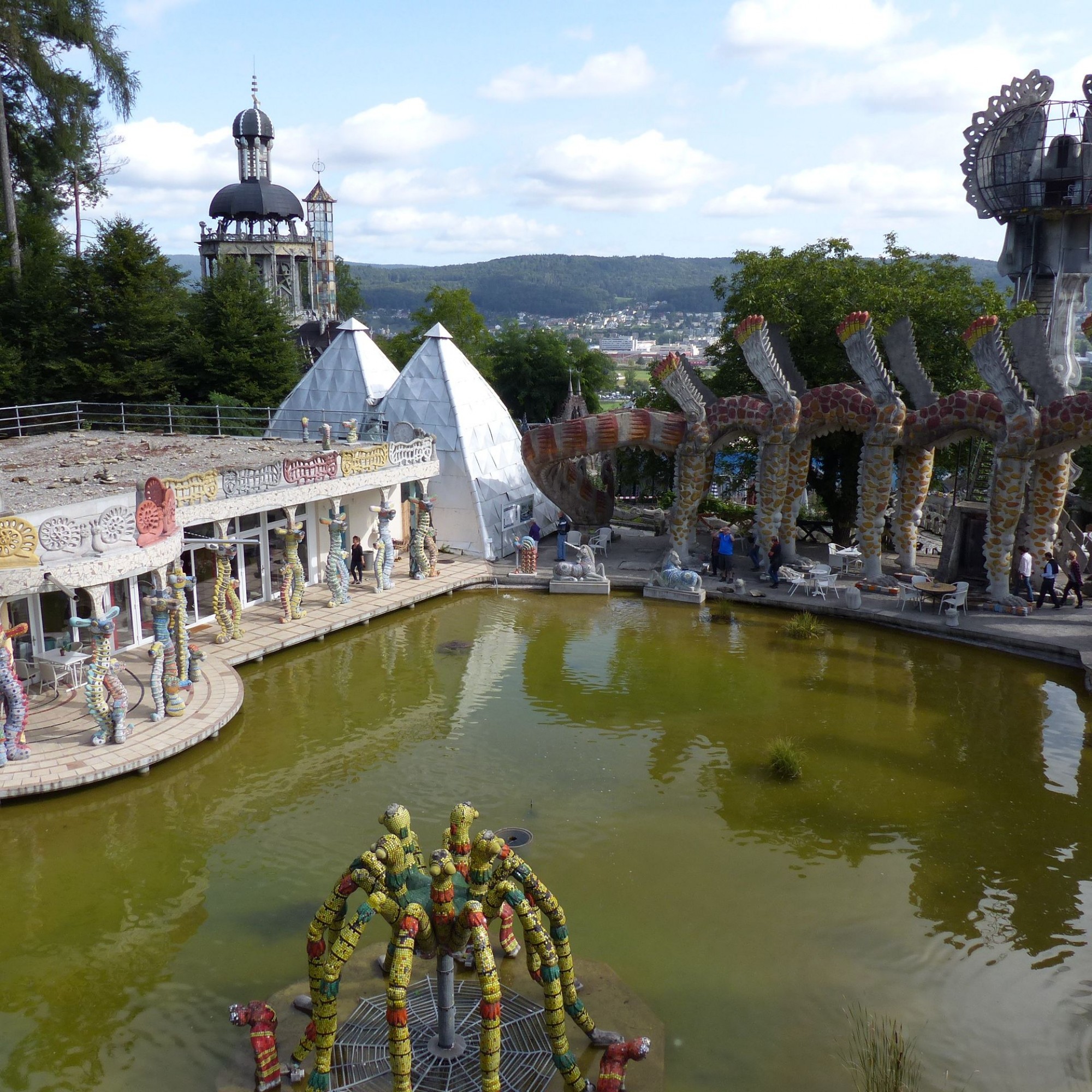 Wassergarten im Skulpturenpark