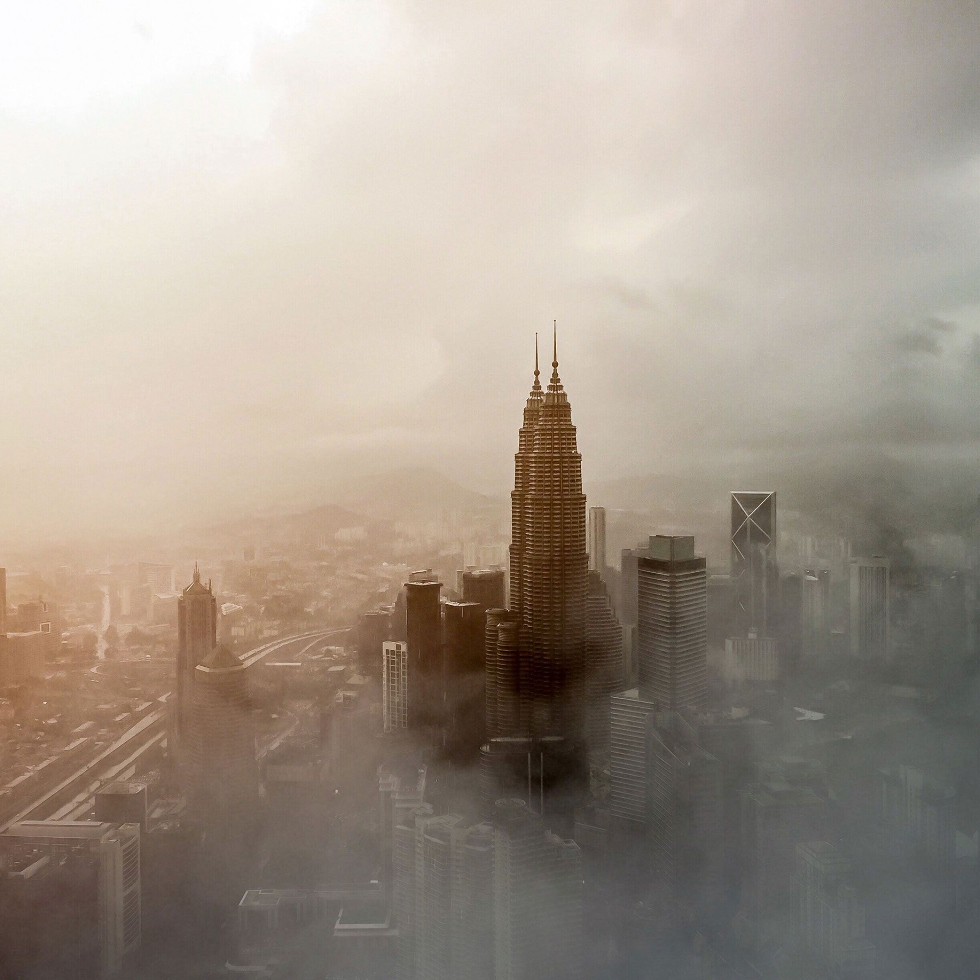 Kuala Lumpur im Smog
