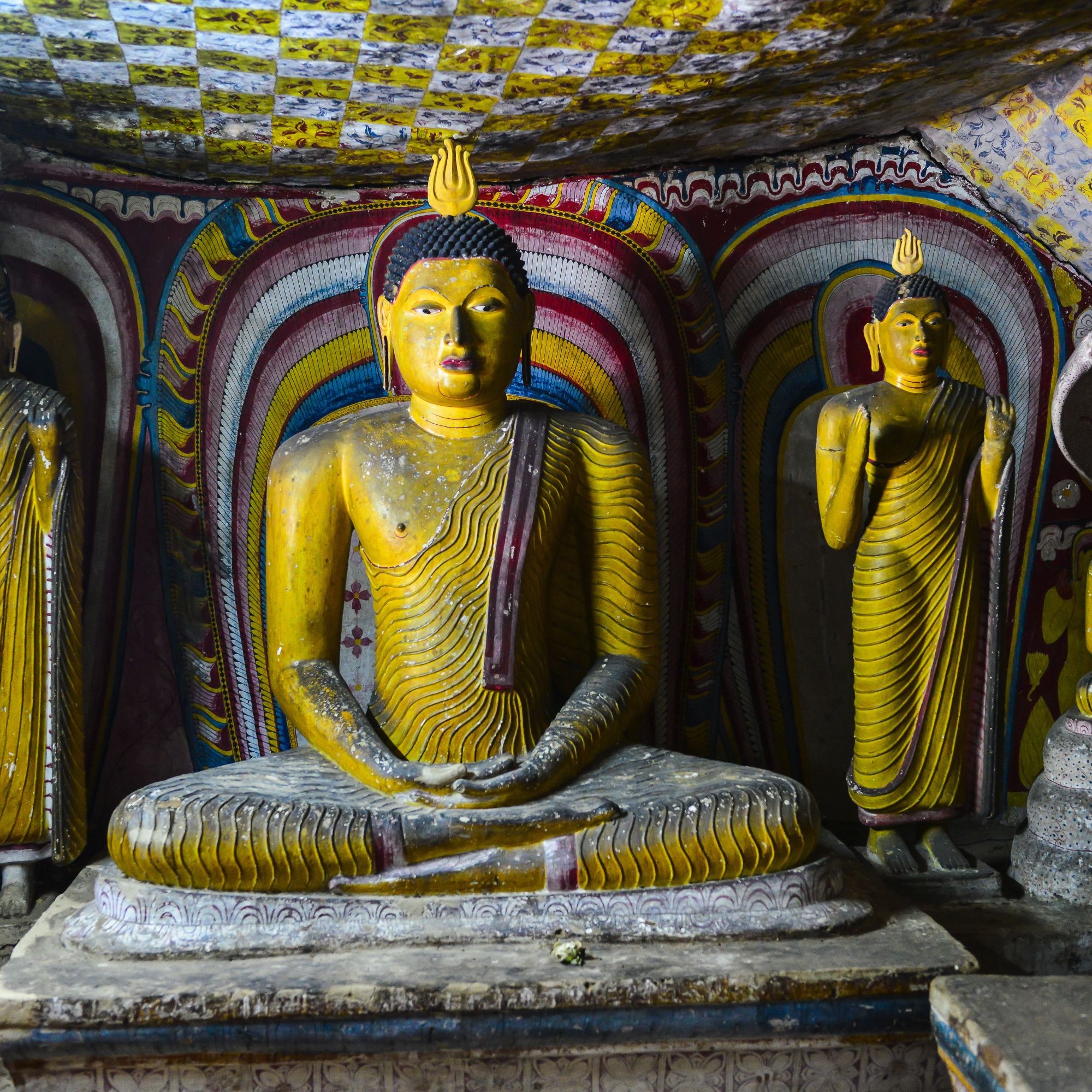 Sri Lanka: Dambulla Höhlentempel