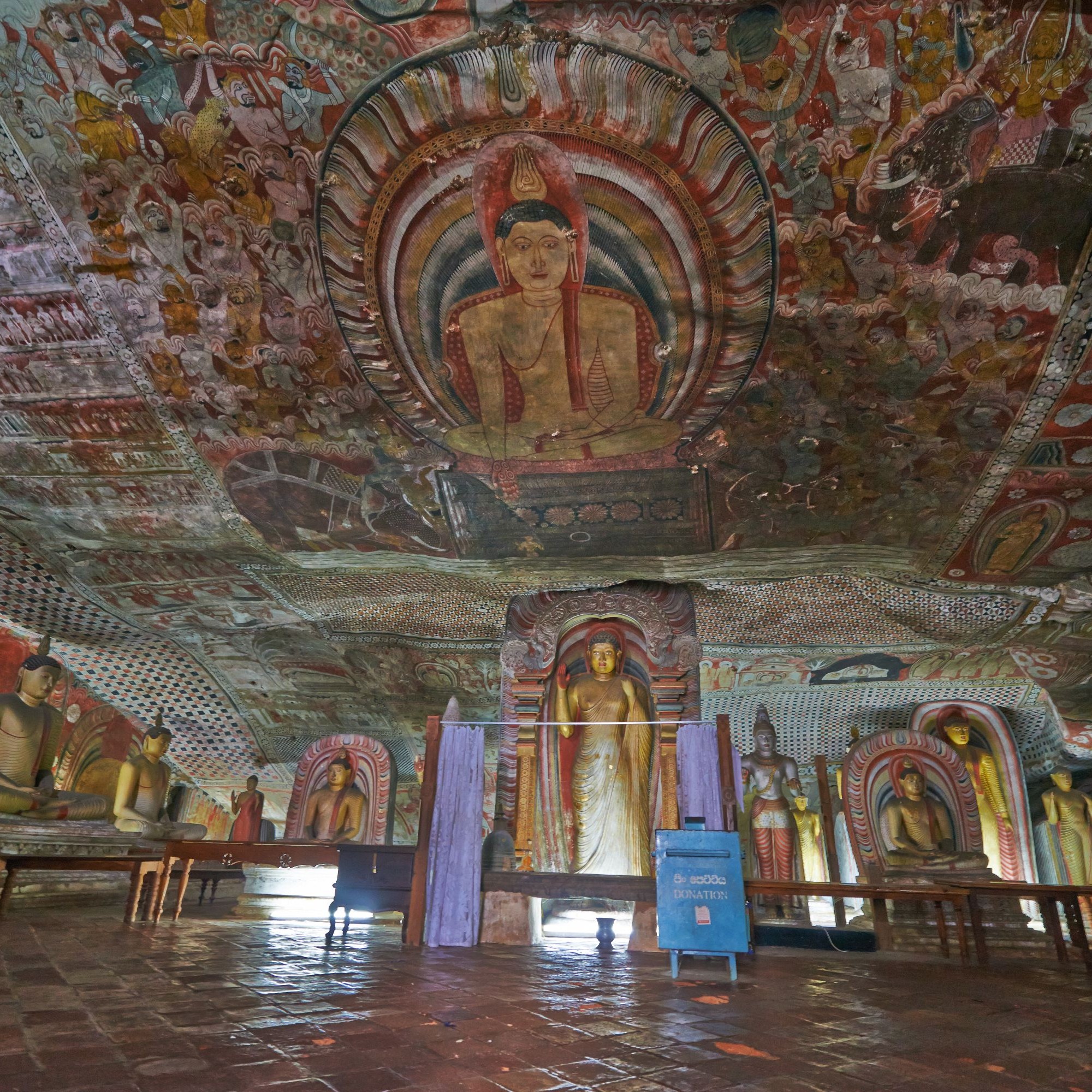 Sri Lanka: Dambulla Höhlentempel