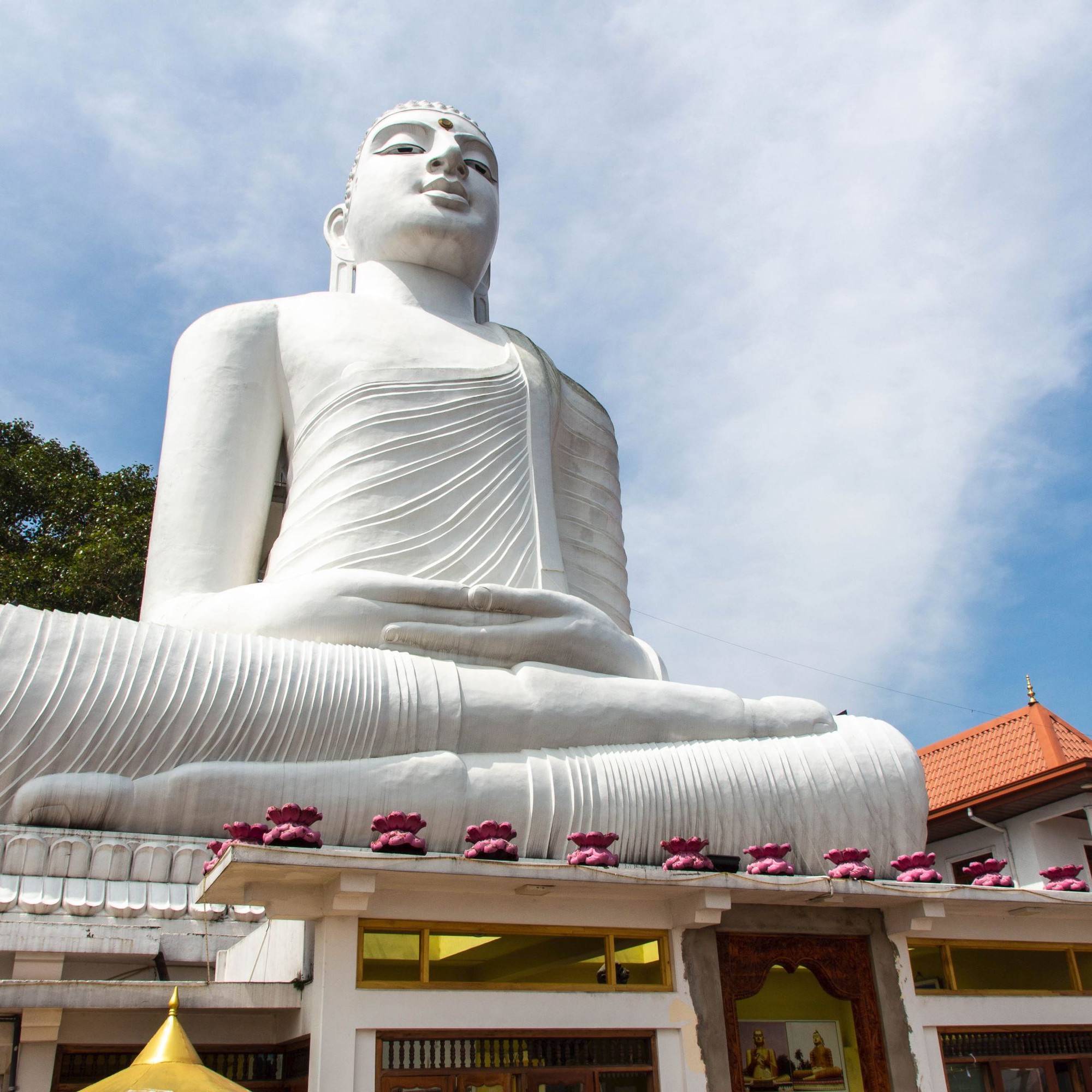 Sri Lanka: Bahiravokanda Vihara Buddha Statue