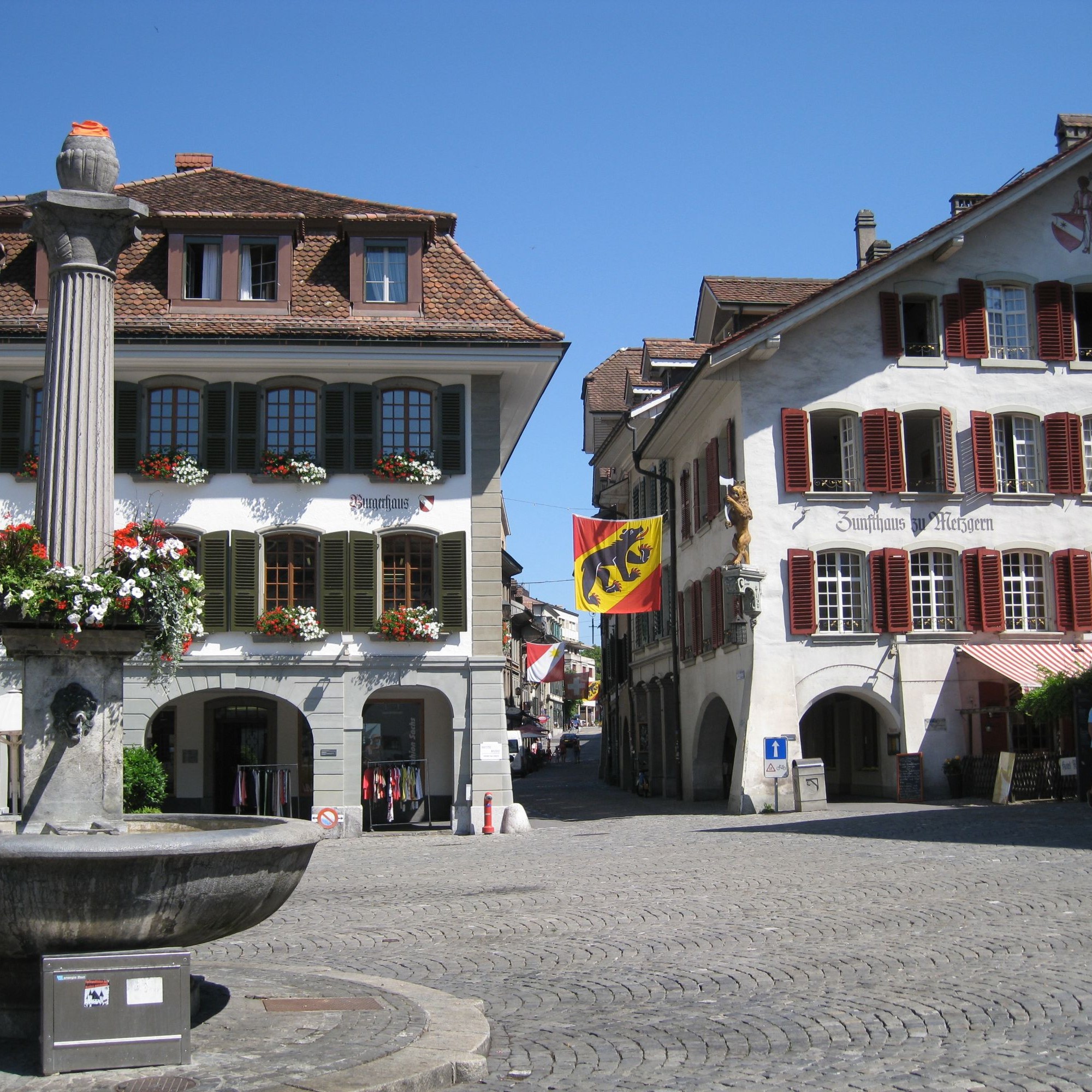 Rathausplatz in Thun: Der Gemeinderat will die Innenstadt weiter aufwerten