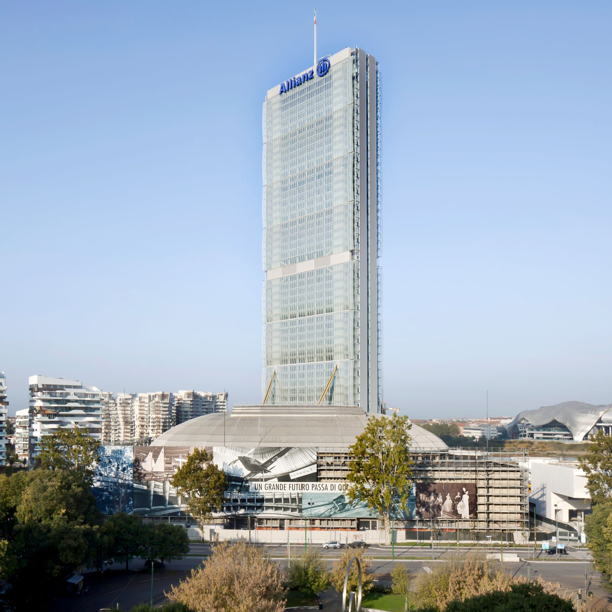 Allianz Tower, Mailand, Italien.