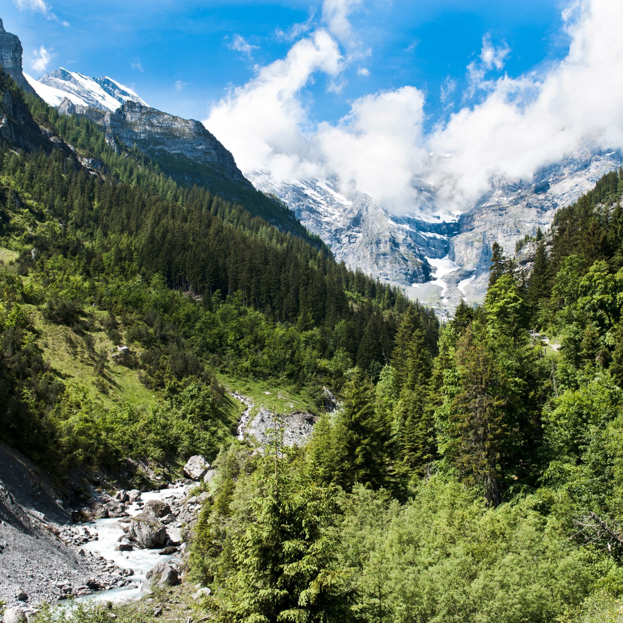 Unerschlossene Landschaften wie im Sefinental (BE) gibt es in der Schweiz fast nur im Gebirge.