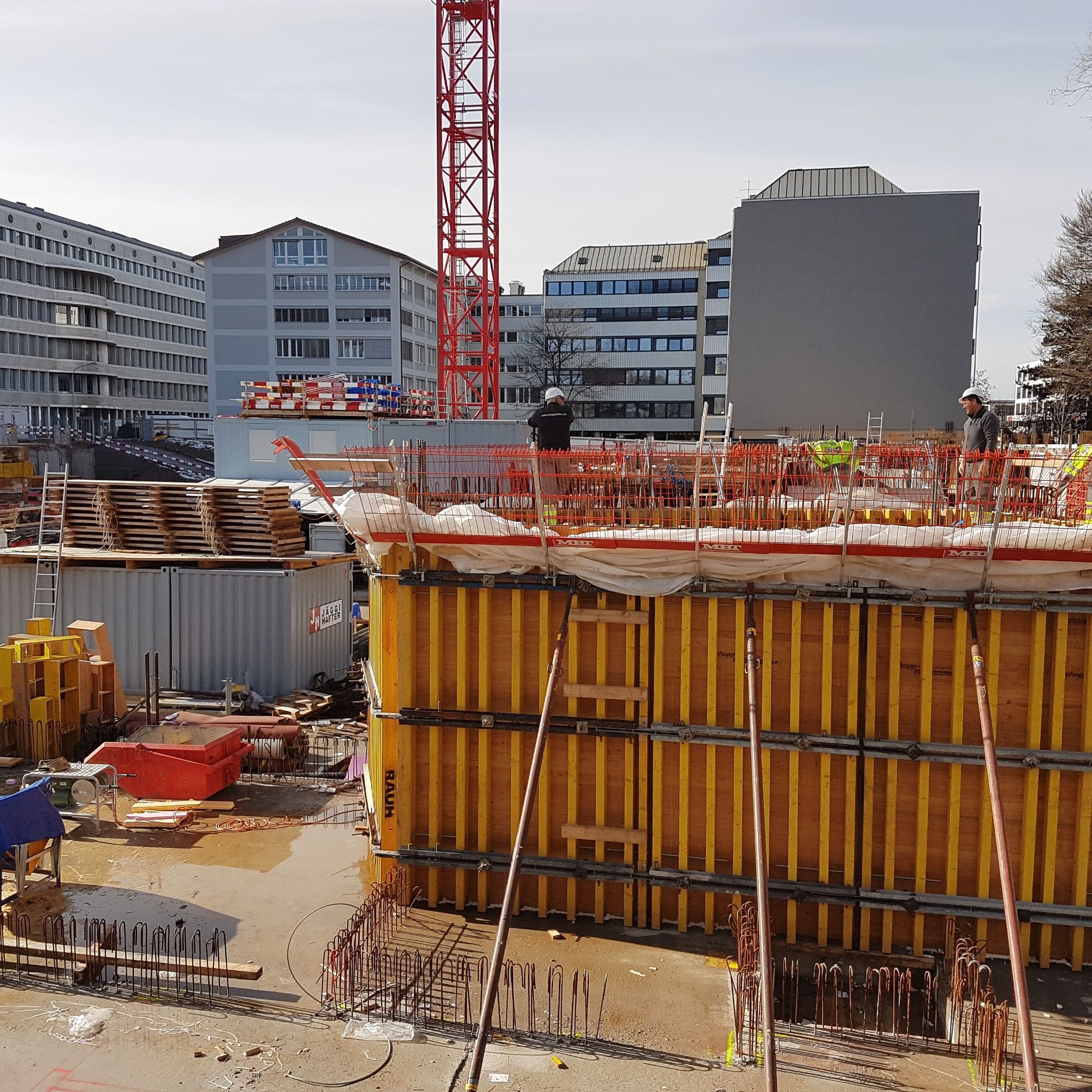 Baustelle Zürich-Seebach