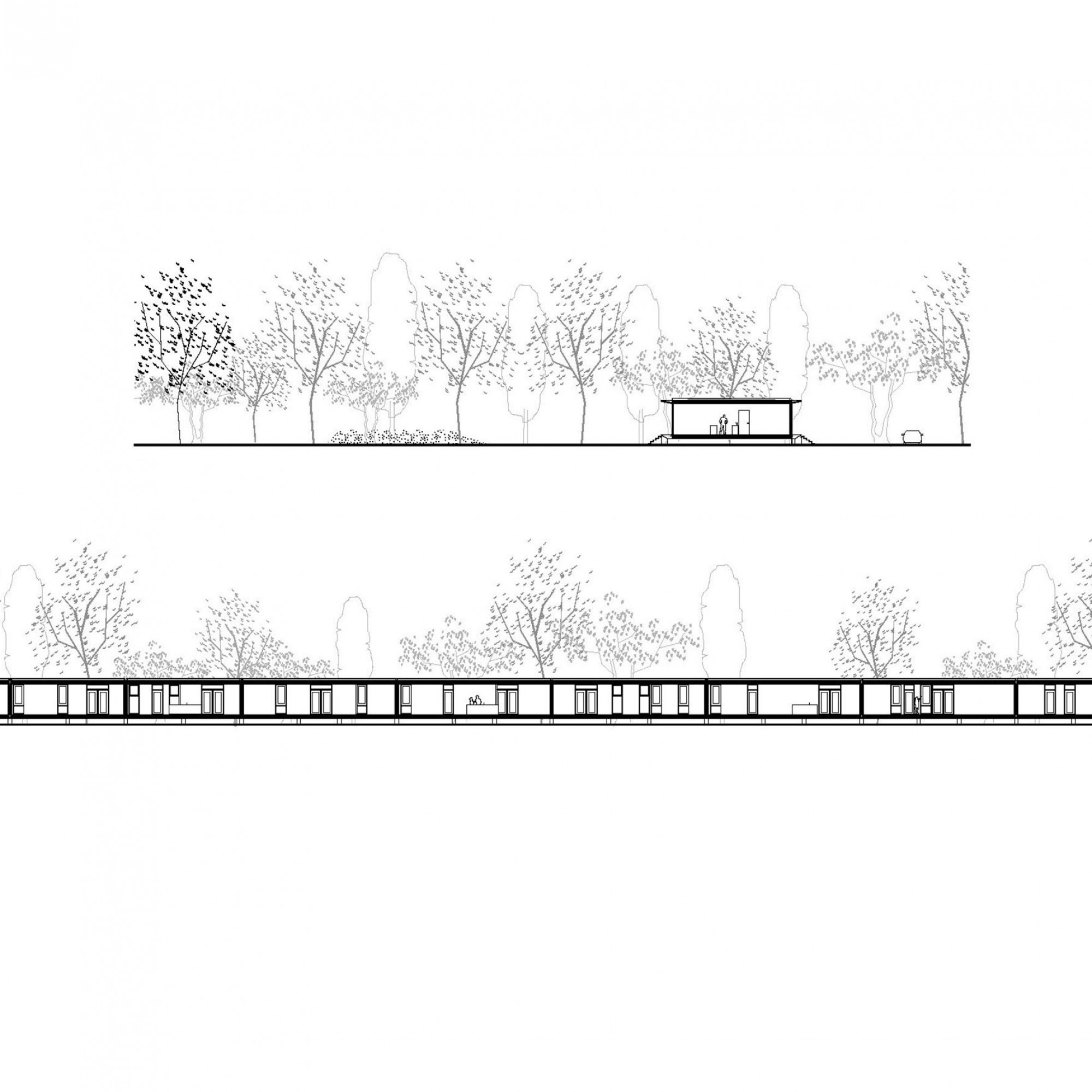 Querschnitt, Oosterwold Co-living Complex 