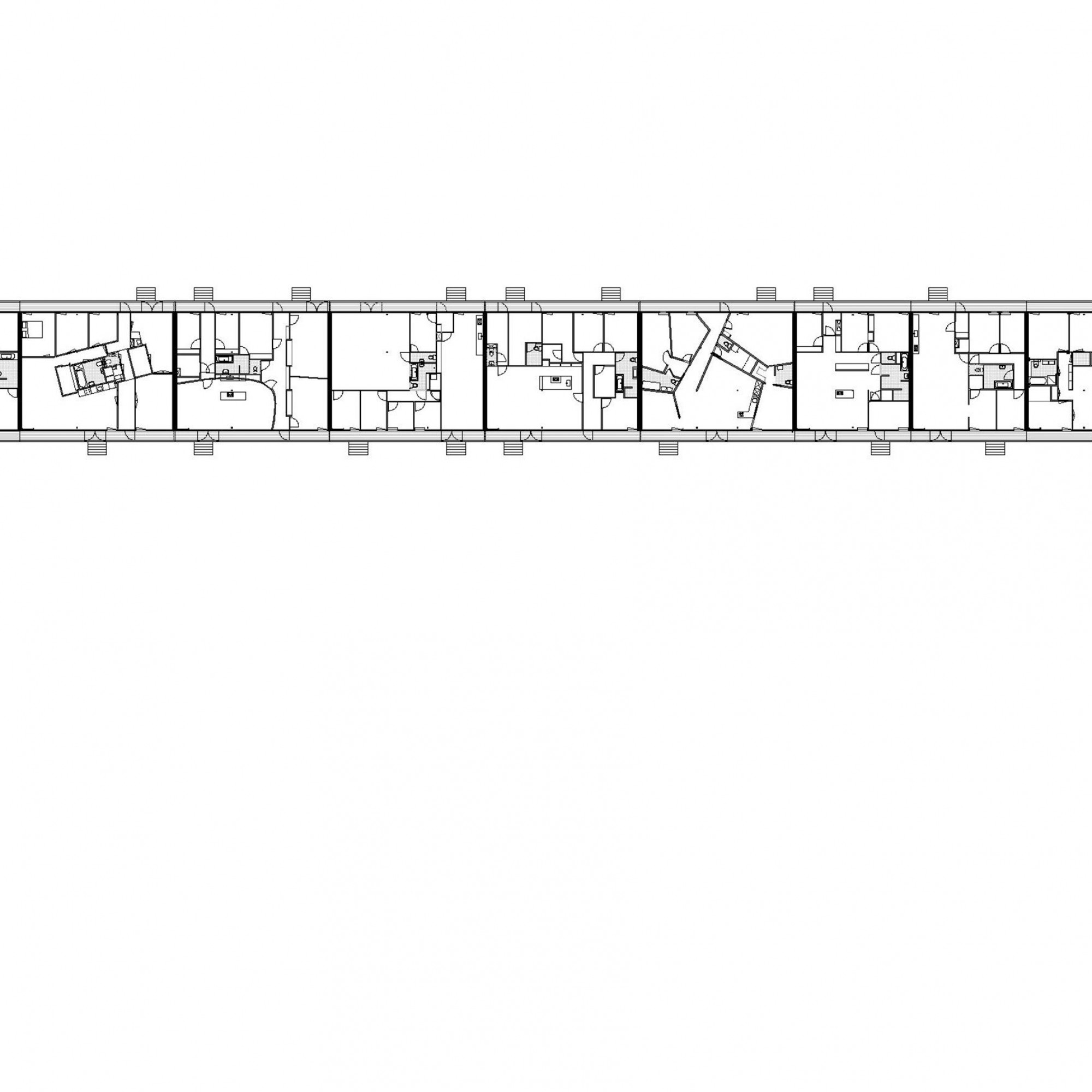 Plan, Oosterwold Co-living Complex 