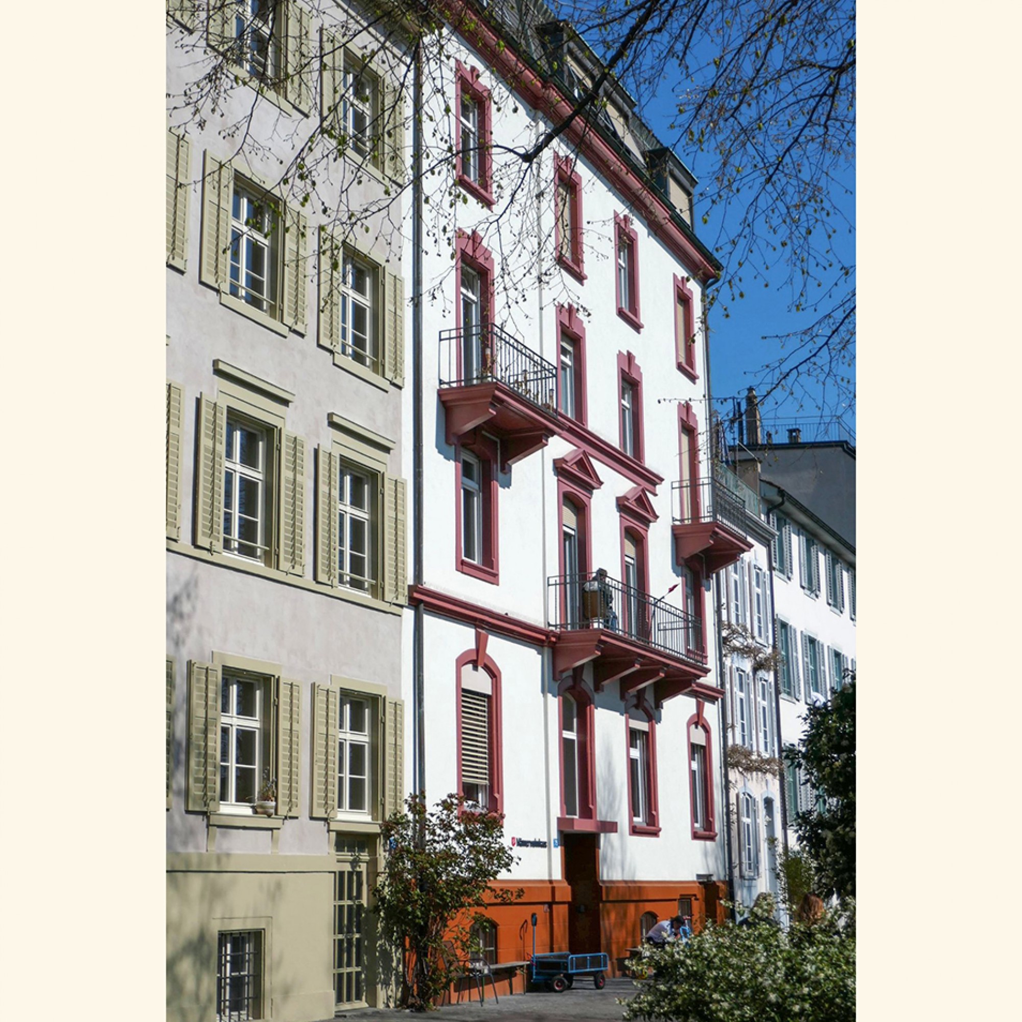Das Männerwohnheim der Heilsarmee in Basel bietet männlichen Obdachlosen eine Bleibe.