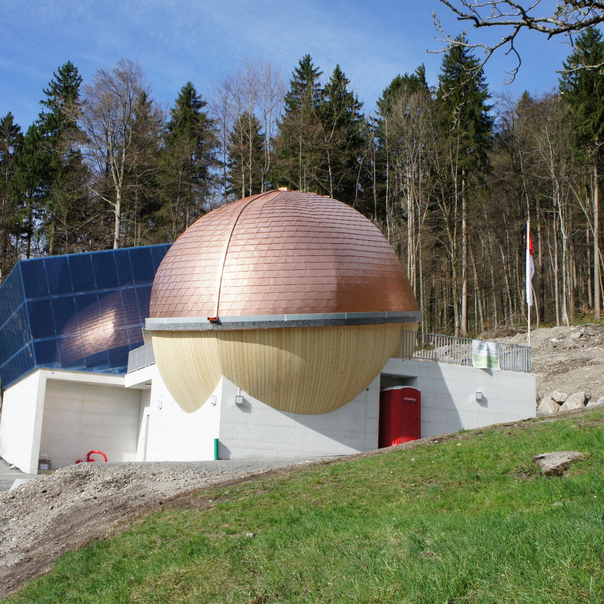 Die Talstation der Staubern-Bahn